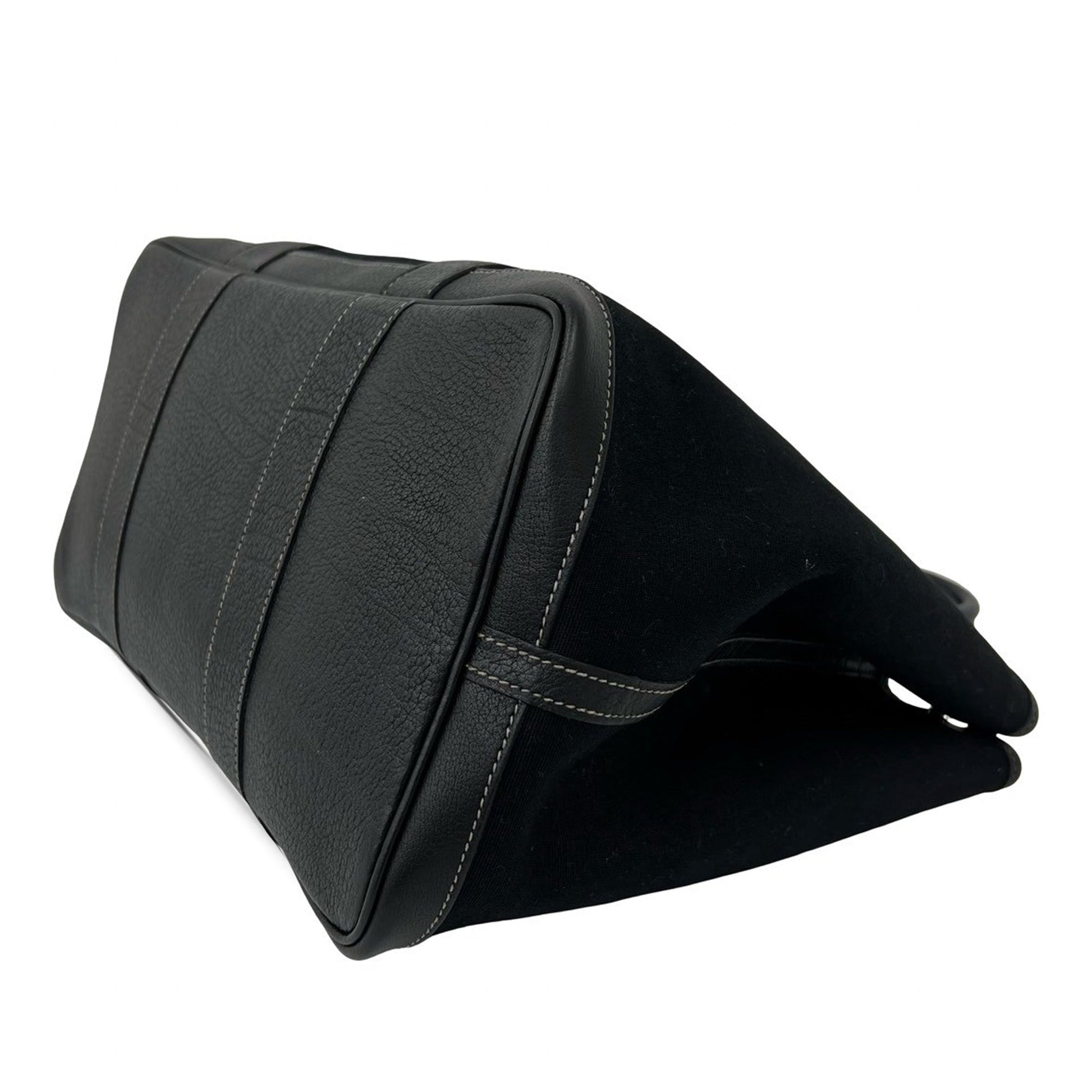 Hermès HERMES Garden party PM Tote Bag Tower ash Buffl black 44610