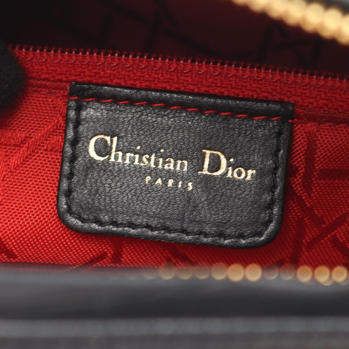 Dior Large Lambskin Cannage Lady Dior