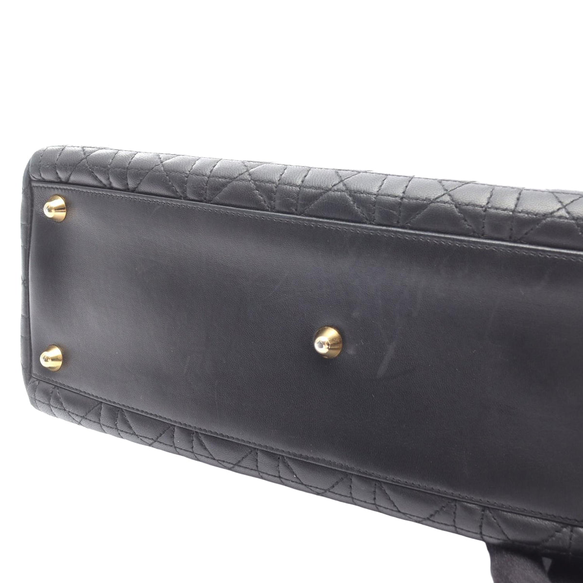 Dior Large Lambskin Cannage Lady Dior