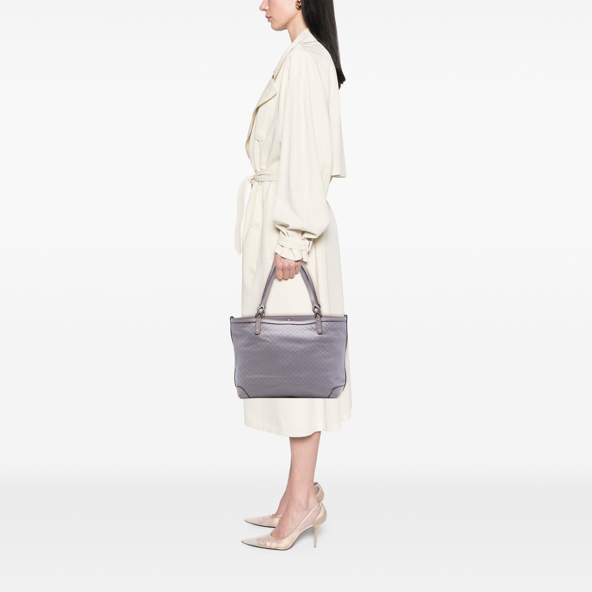 Gucci Medium Microguccissima Craft Tote