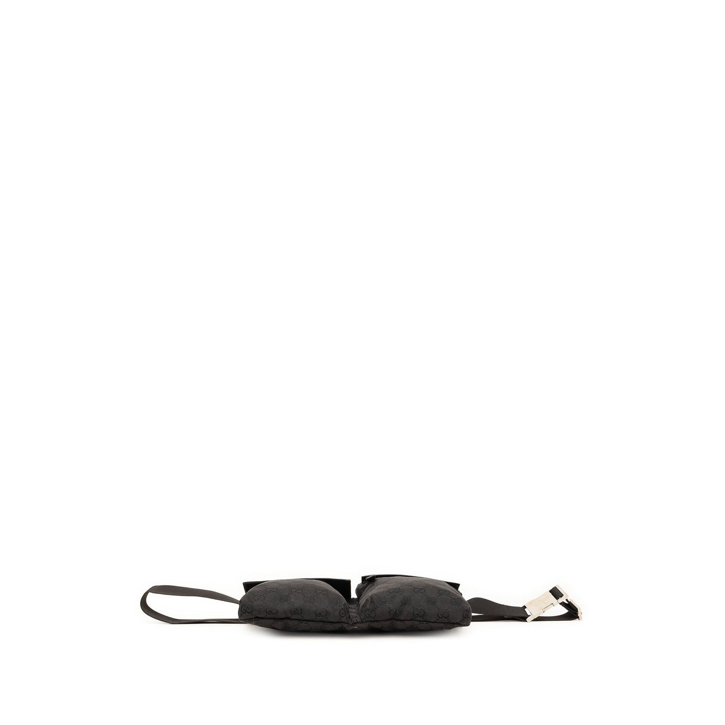 Gucci GG Canvas Double Pocket Belt Bag