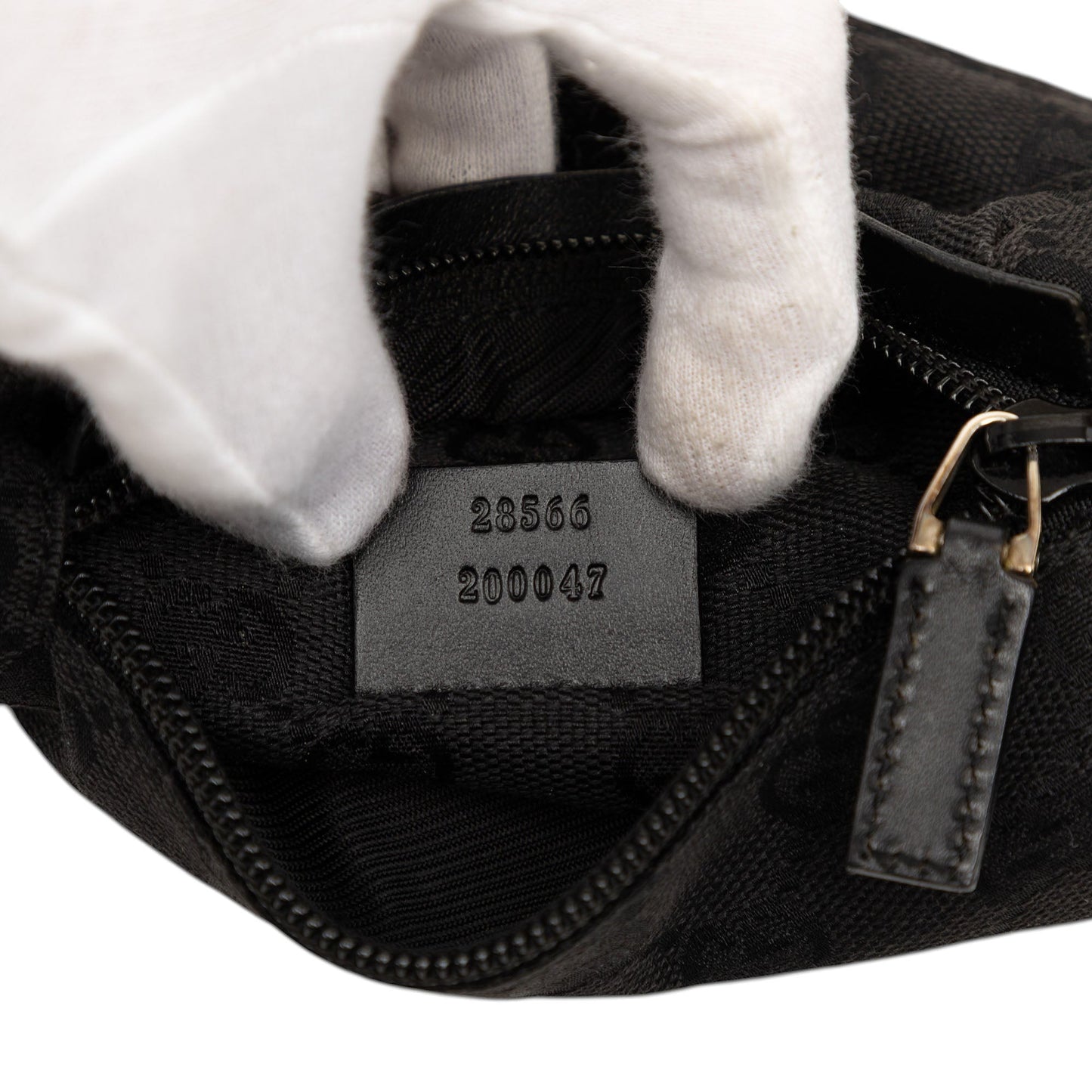 Gucci GG Canvas Double Pocket Belt Bag