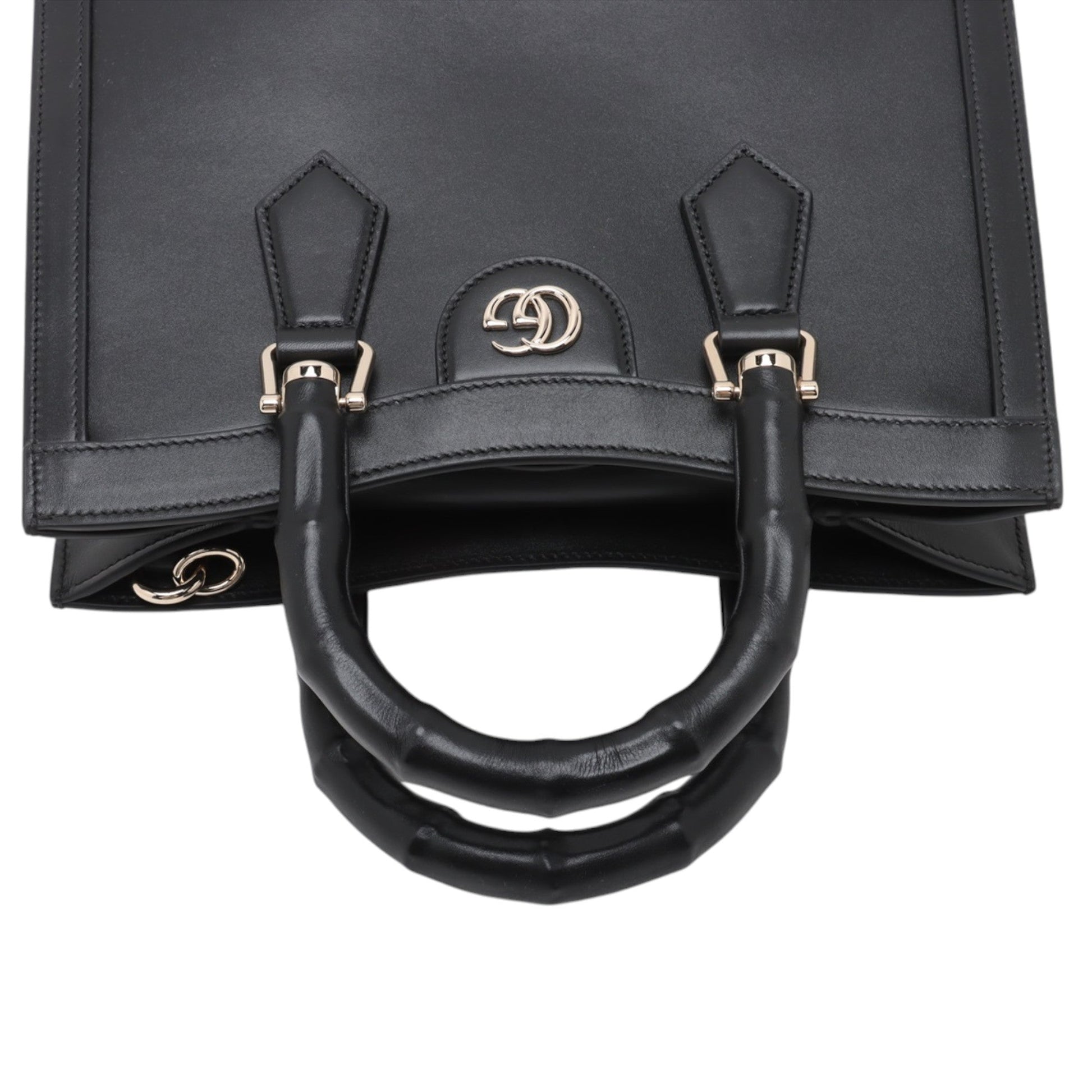 Gucci Medium Calfskin Bamboo Diana Satchel
