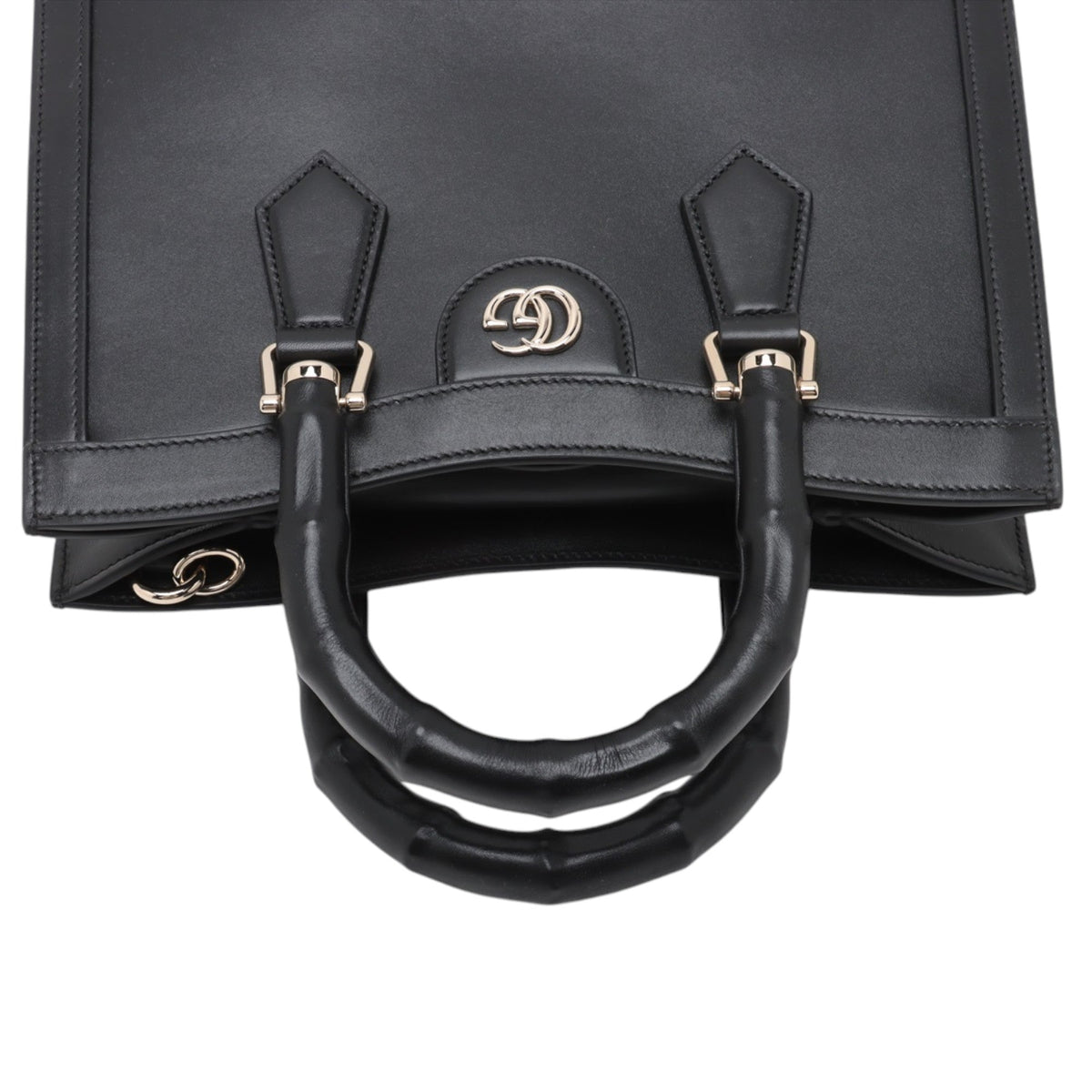 Gucci Medium Calfskin Bamboo Diana Satchel
