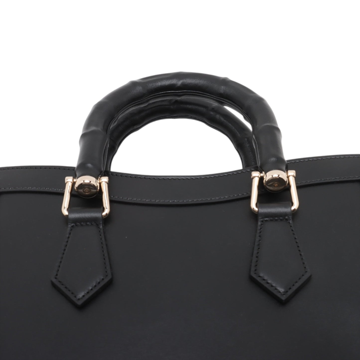 Gucci Medium Calfskin Bamboo Diana Satchel