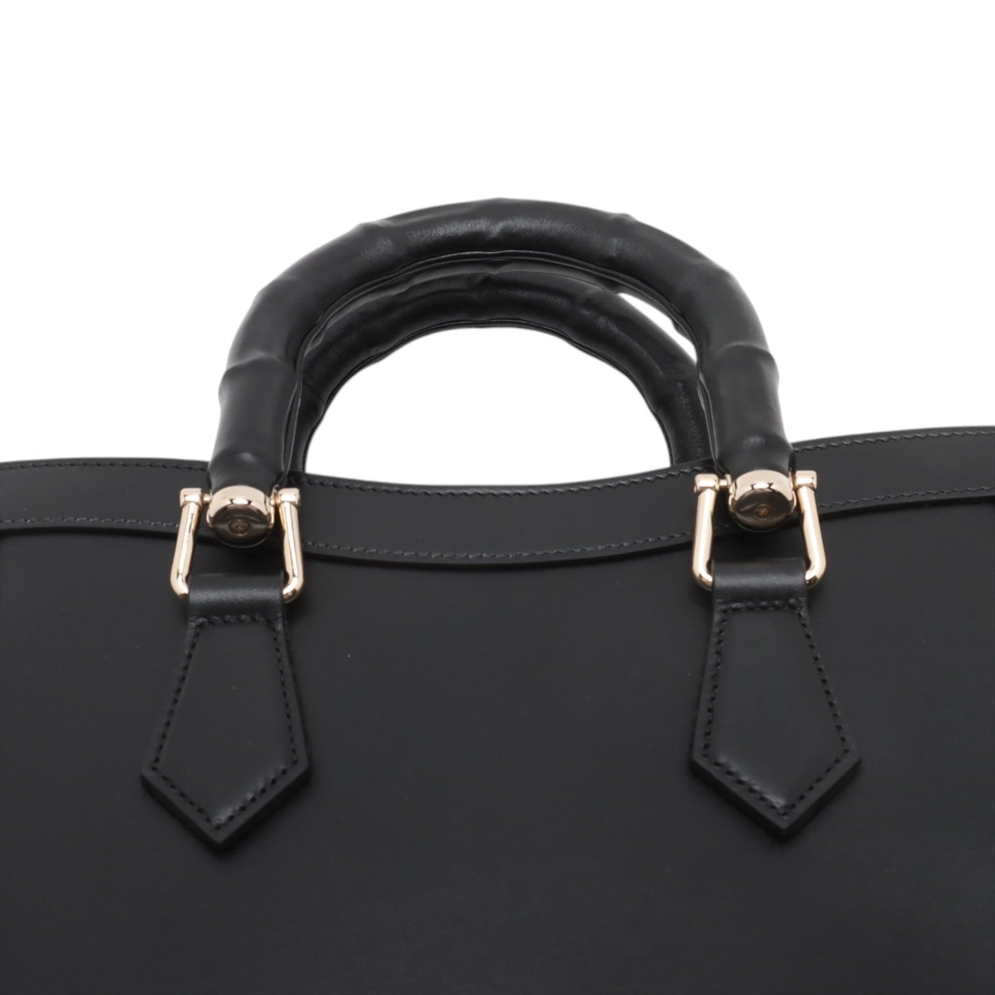 Gucci Medium Calfskin Bamboo Diana Satchel