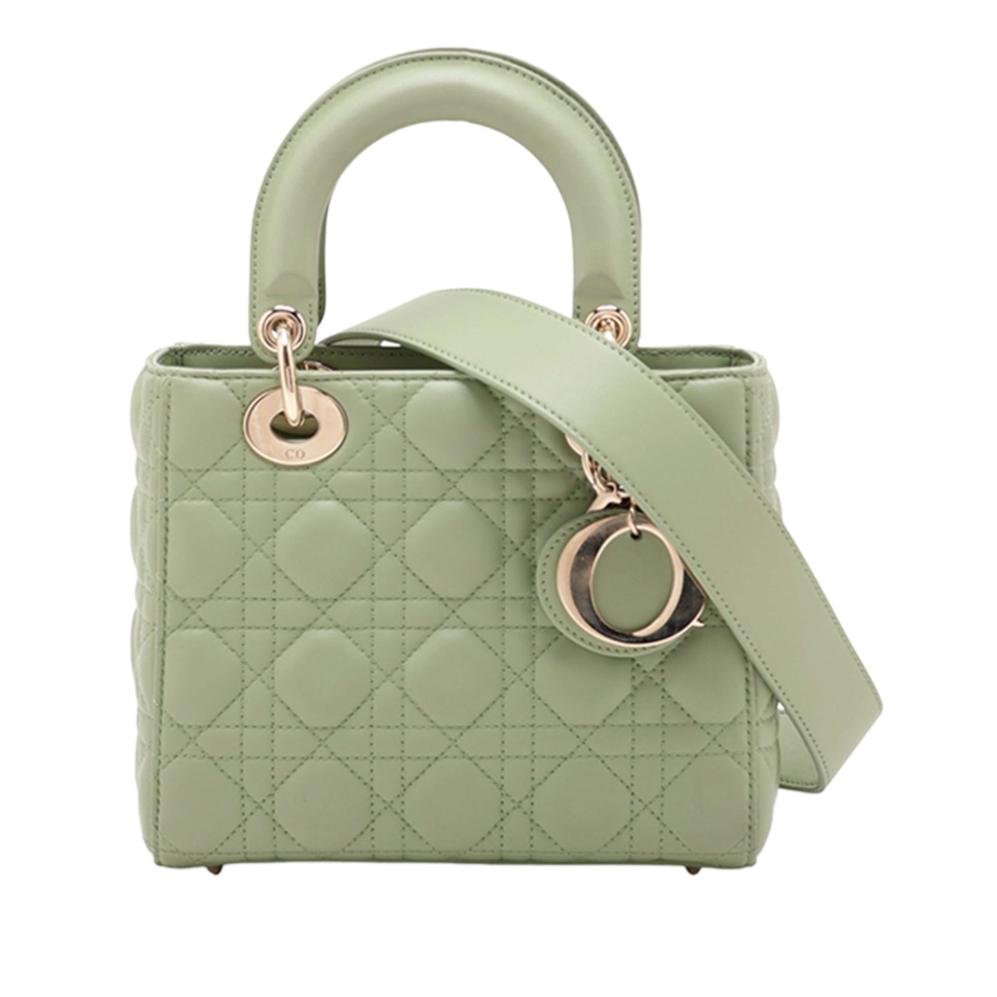 Dior Small Lambskin Cannage Lady Dior