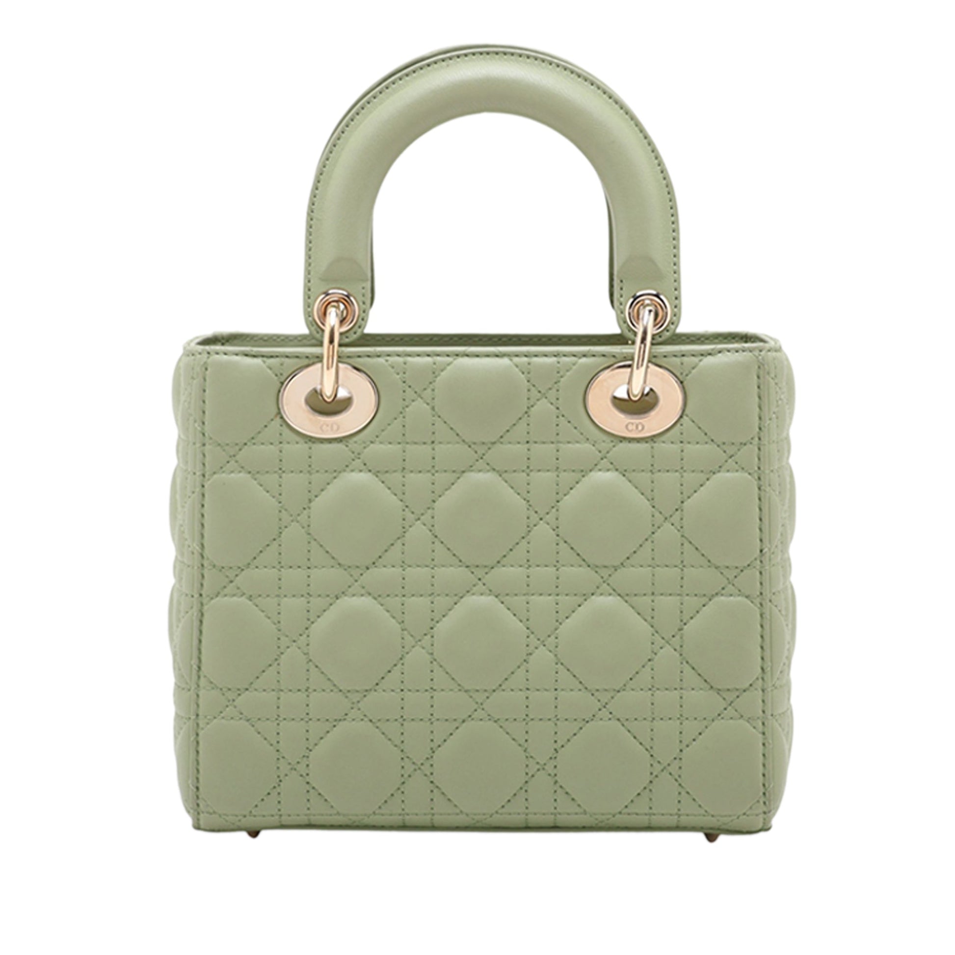 Dior Small Lambskin Cannage Lady Dior