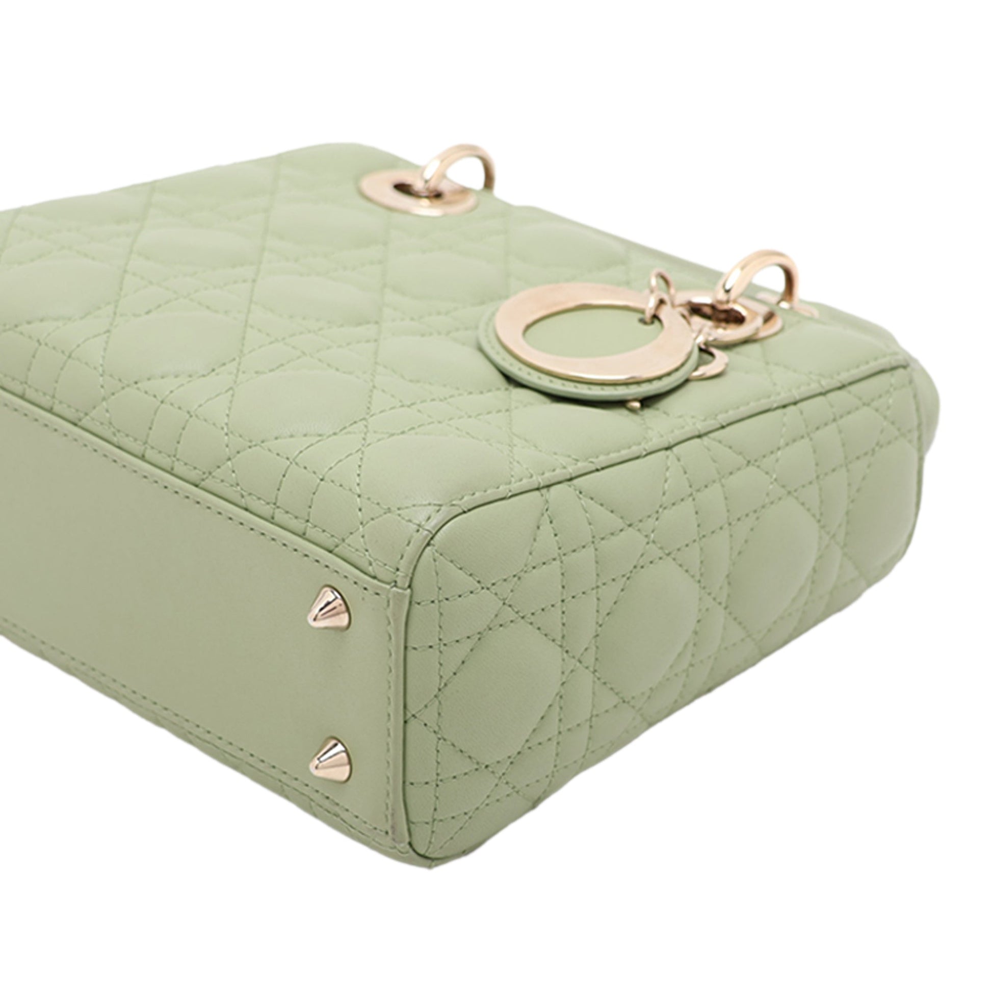 Dior Small Lambskin Cannage Lady Dior