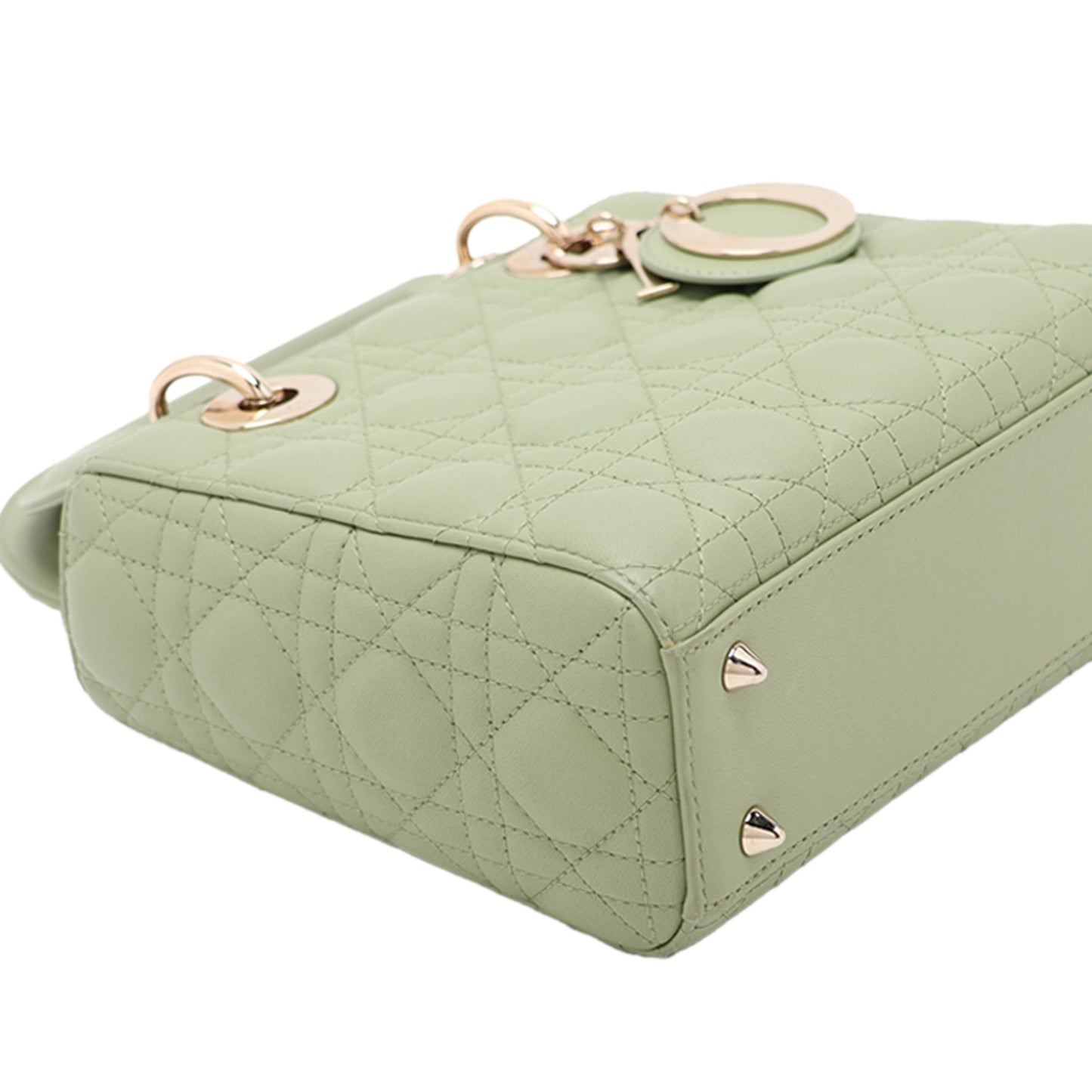 Dior Small Lambskin Cannage Lady Dior