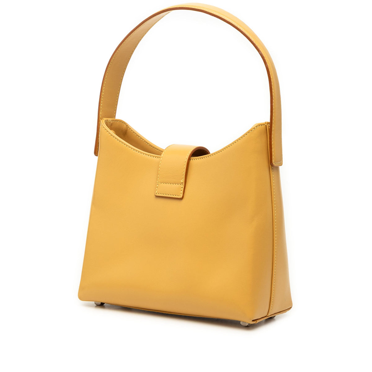 Ferragamo Leather Gancini Handbag