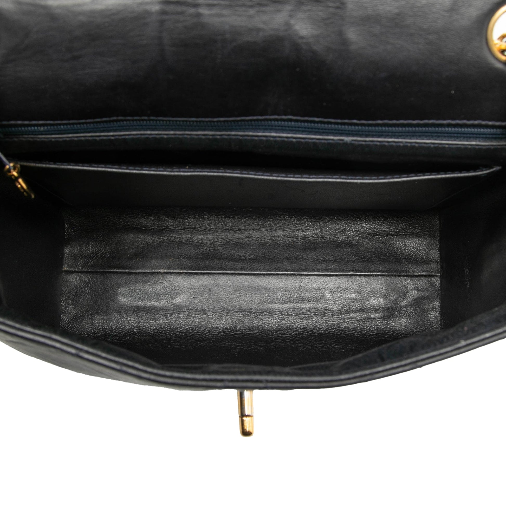 Chanel CC Quilted Lambskin Single Flap