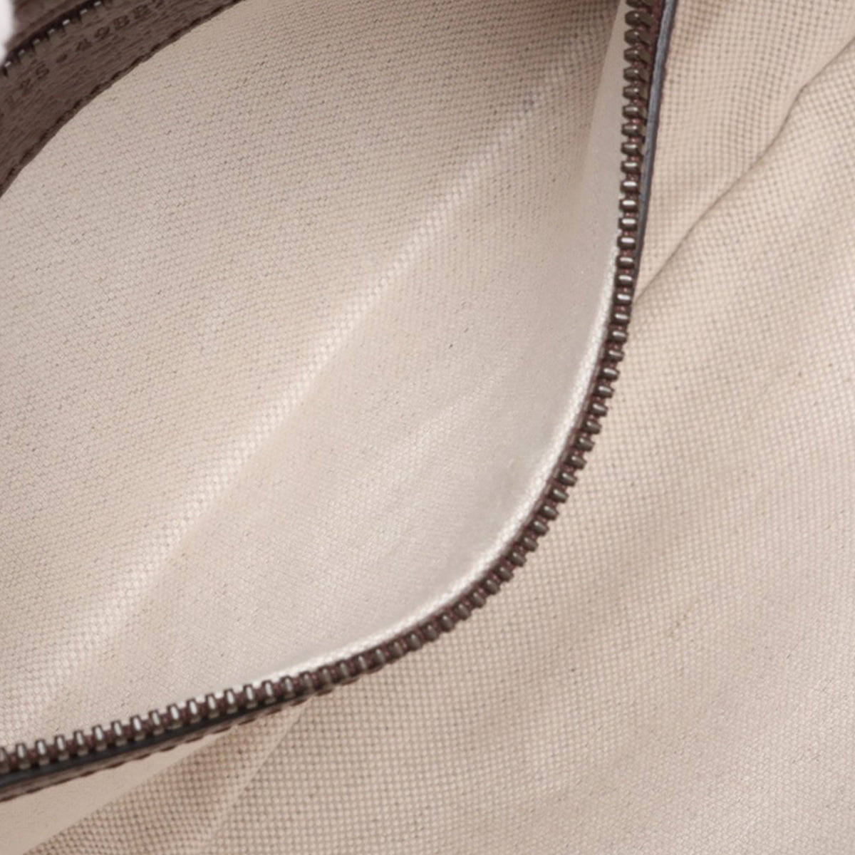 Gucci Small GG Supreme Web Ophidia Shoulder Bag — Brown