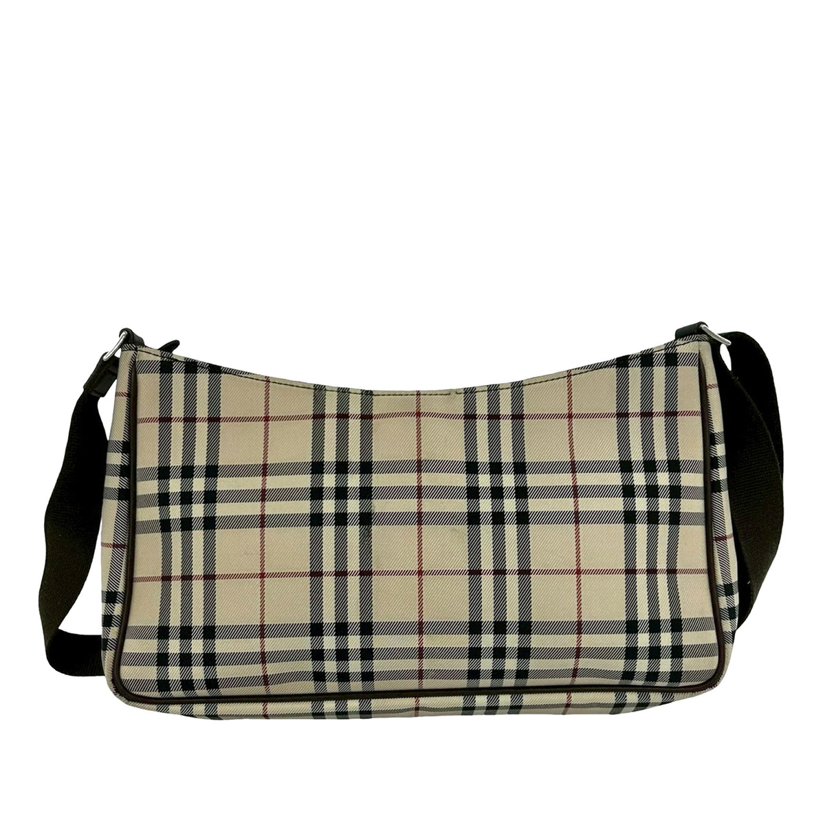 Burberry House Check Canvas Shoulder Bag