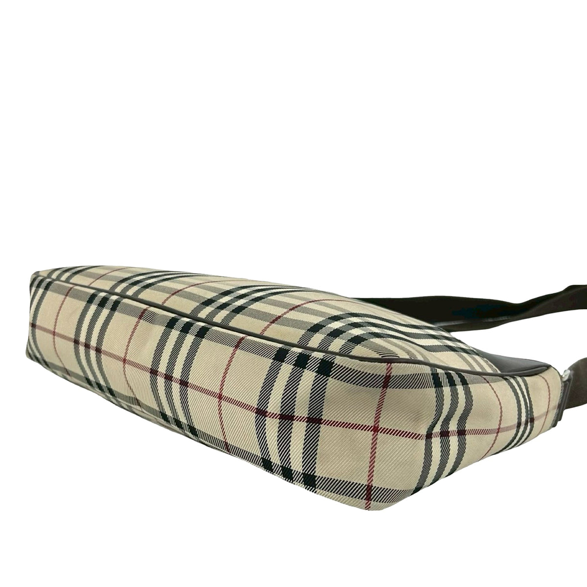 Burberry House Check Canvas Shoulder Bag