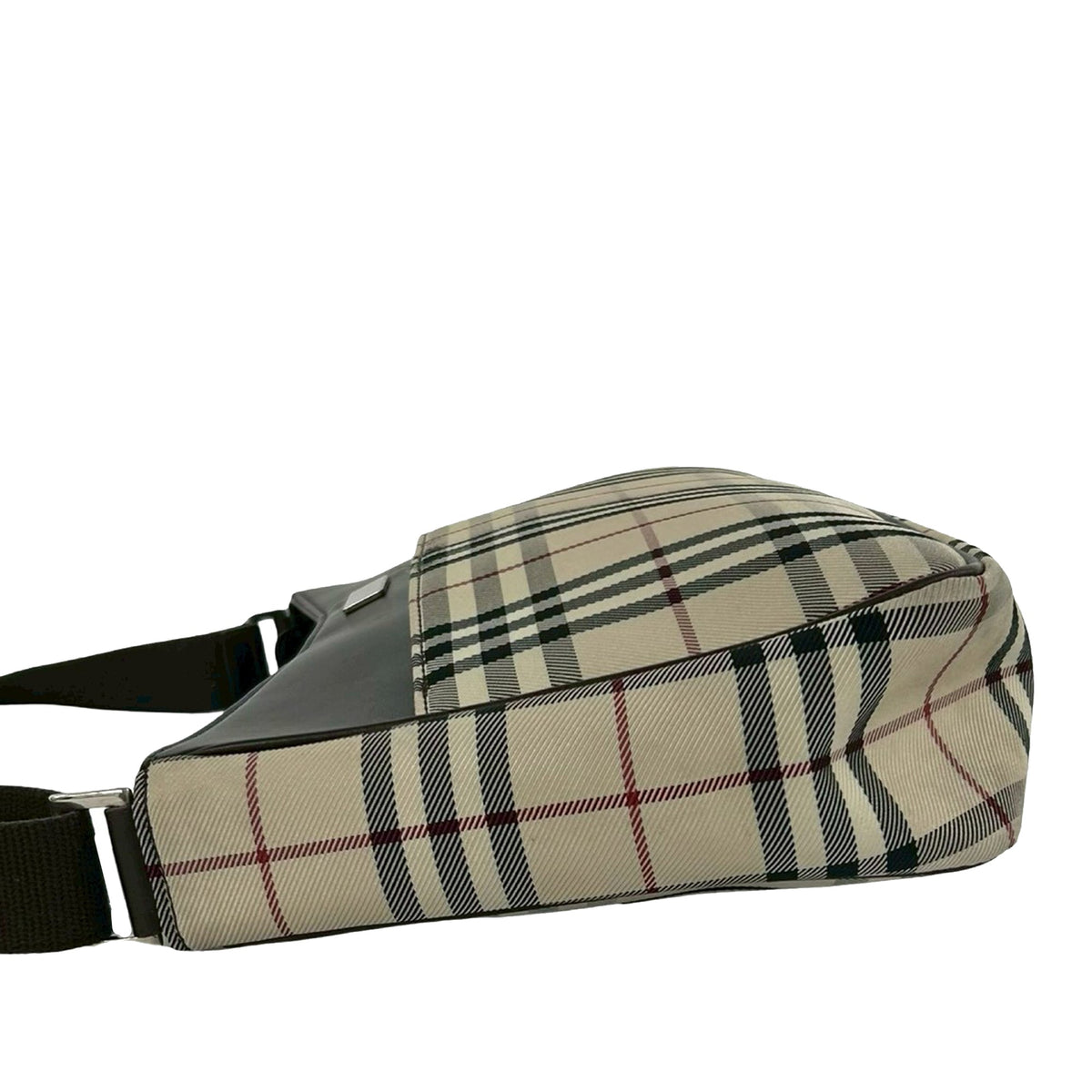 Burberry House Check Canvas Shoulder Bag