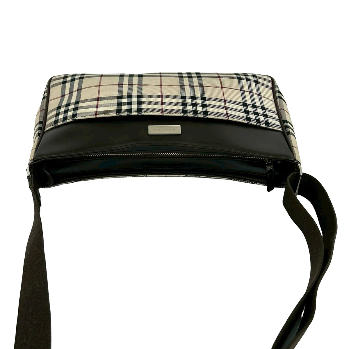 Burberry House Check Canvas Shoulder Bag