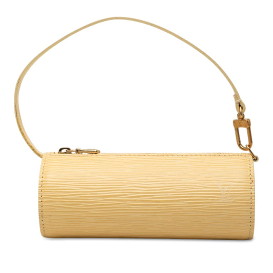 Louis Vuitton Epi Pochette Papillon — Yellow