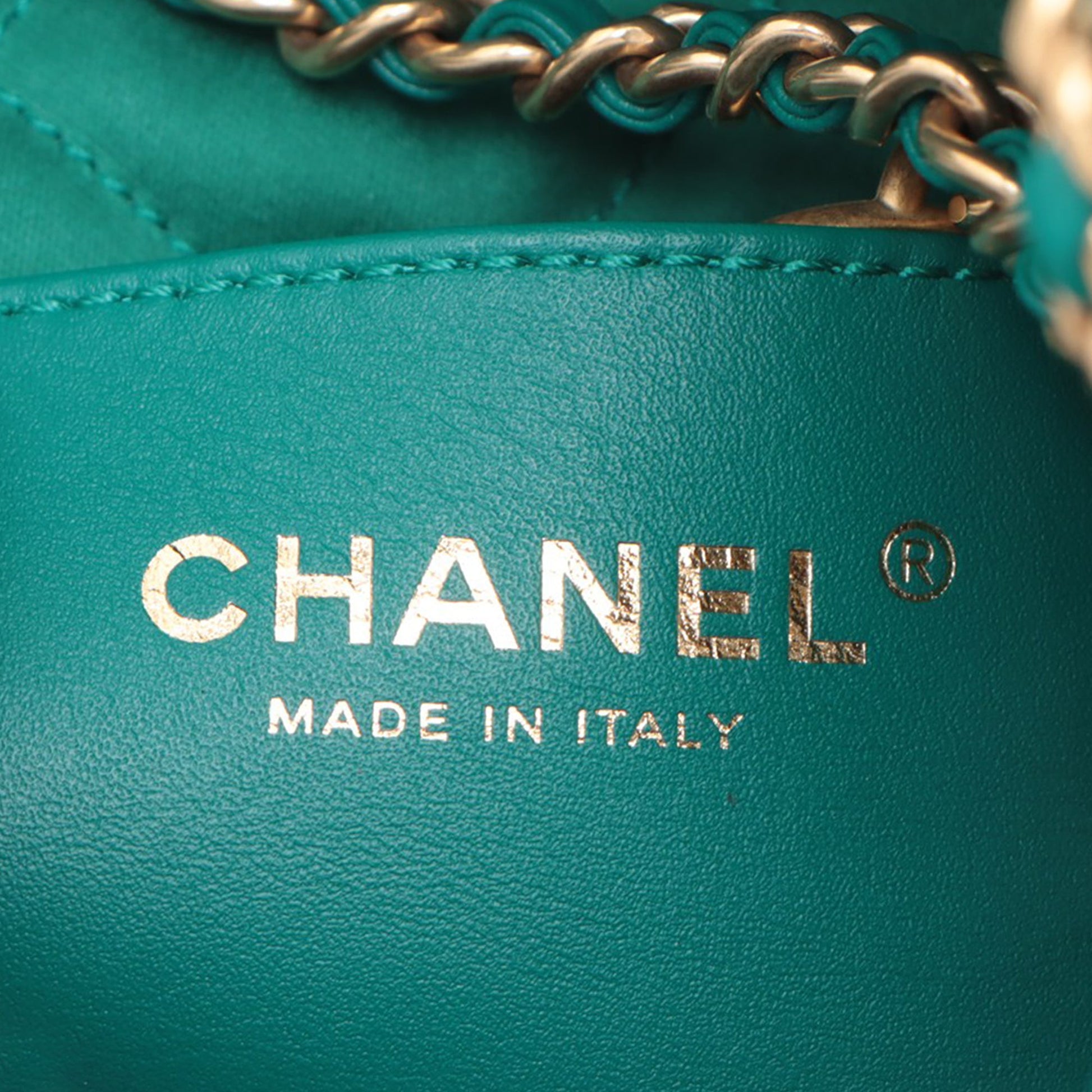 Chanel Mini Shiny Calfskin 22 Handbag