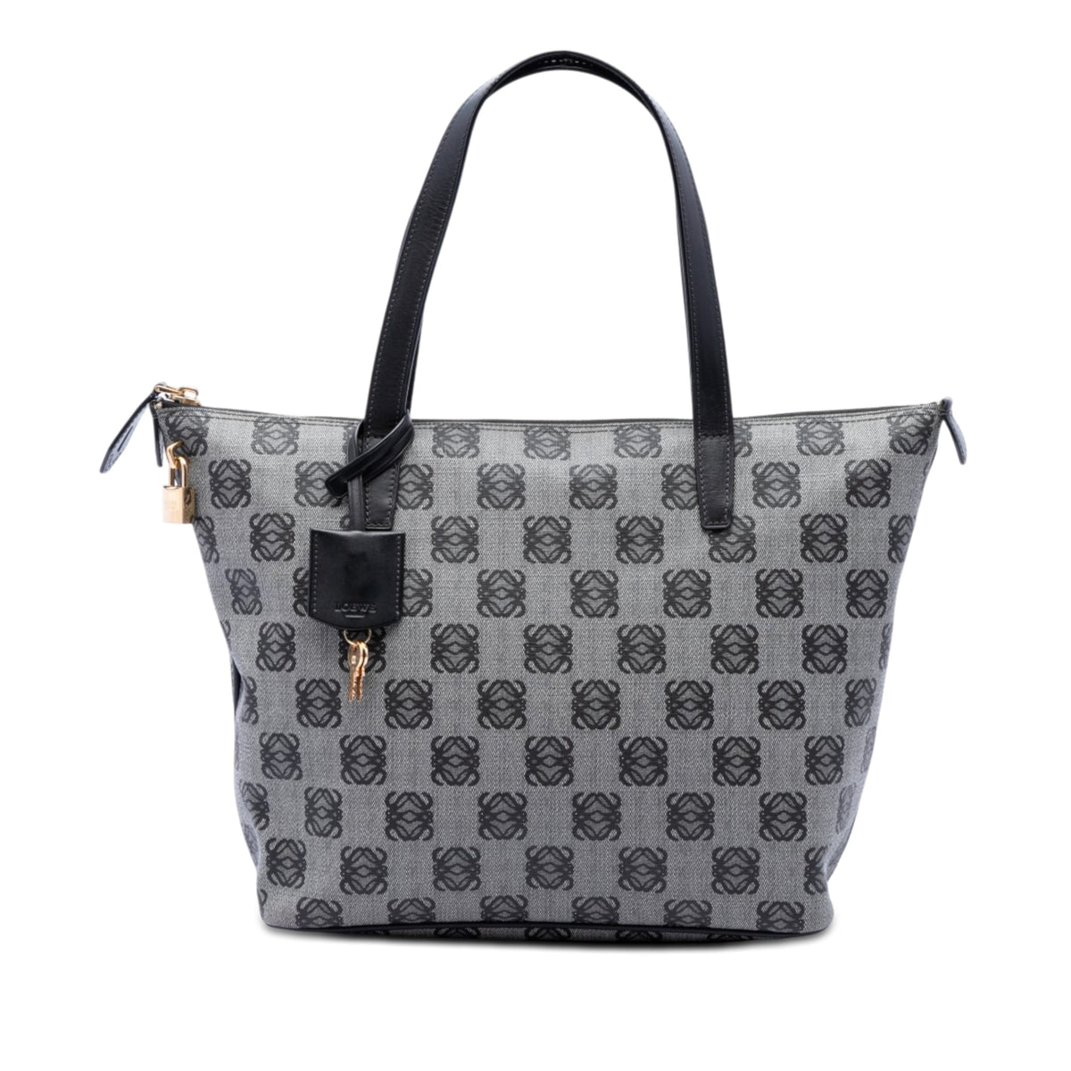 LOEWE Anagram Coated Canvas Tote