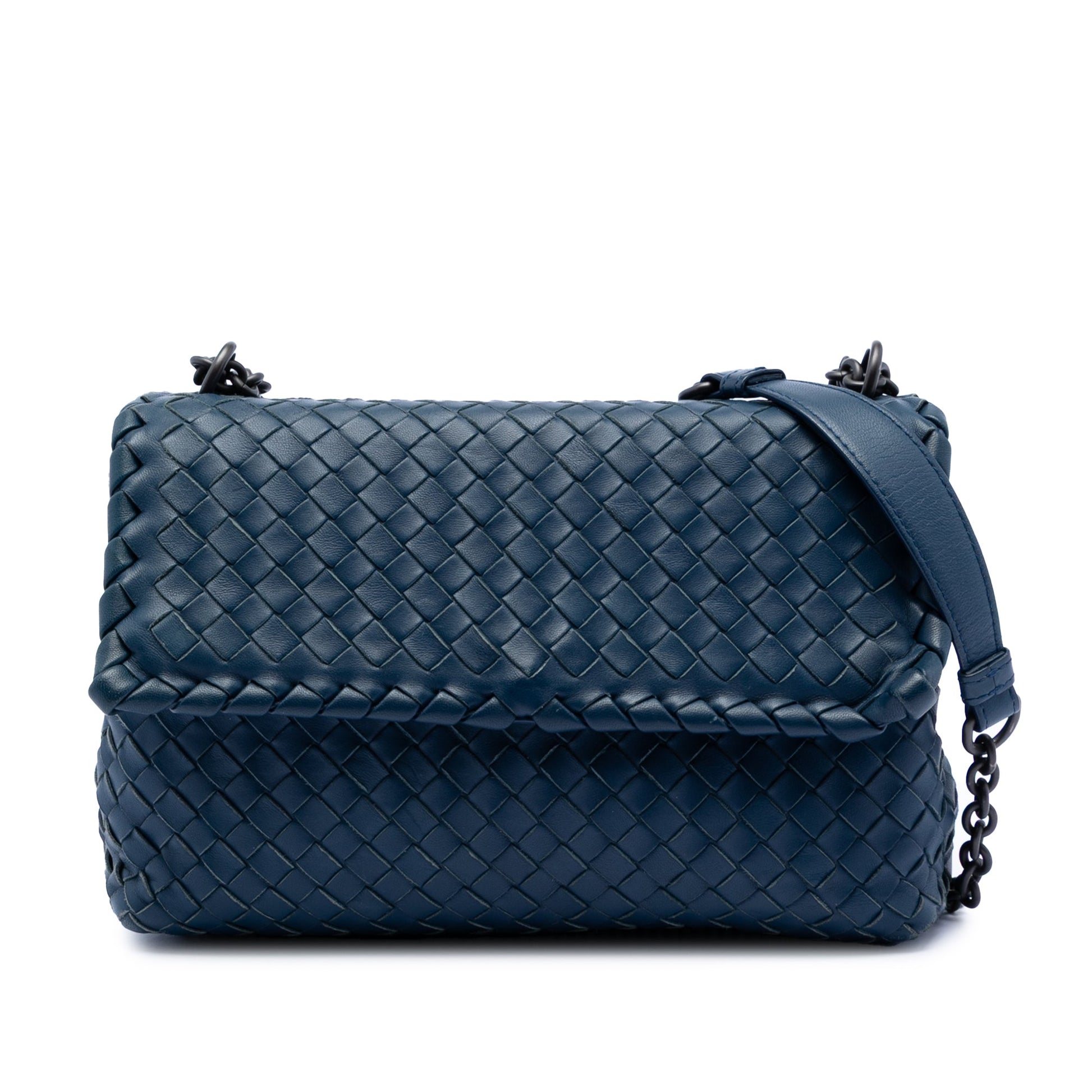 Bottega Veneta Small Nappa Intrecciato Olimpia Crossbody