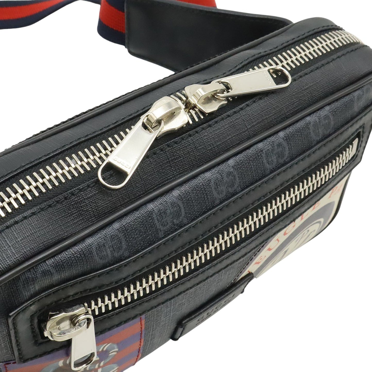 Gucci GG Supreme Web Night Courrier Belt Bag