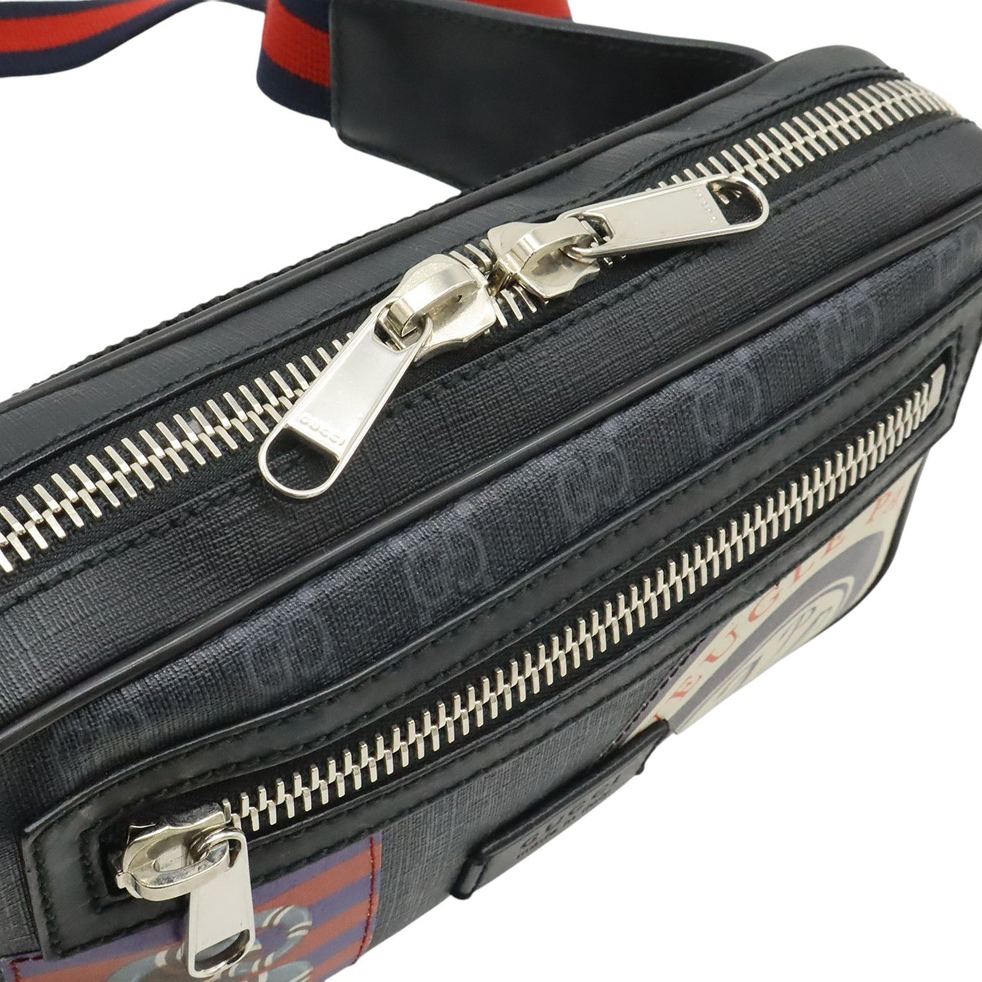 Gucci GG Supreme Web Night Courrier Belt Bag