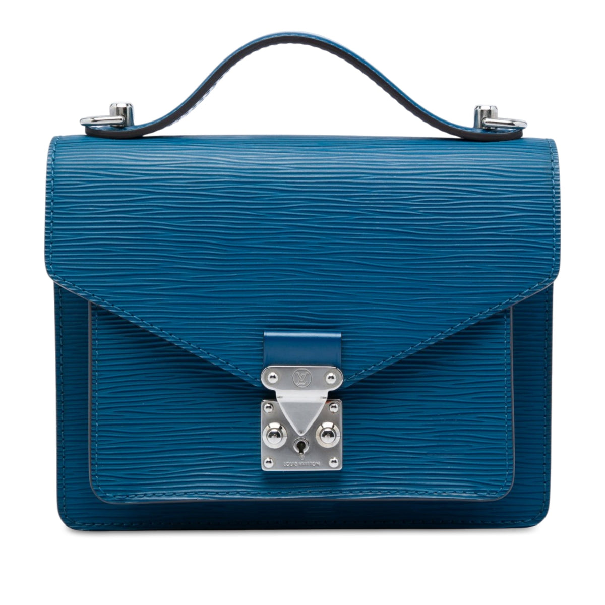 Louis Vuitton Epi Monceau BB — Blue
