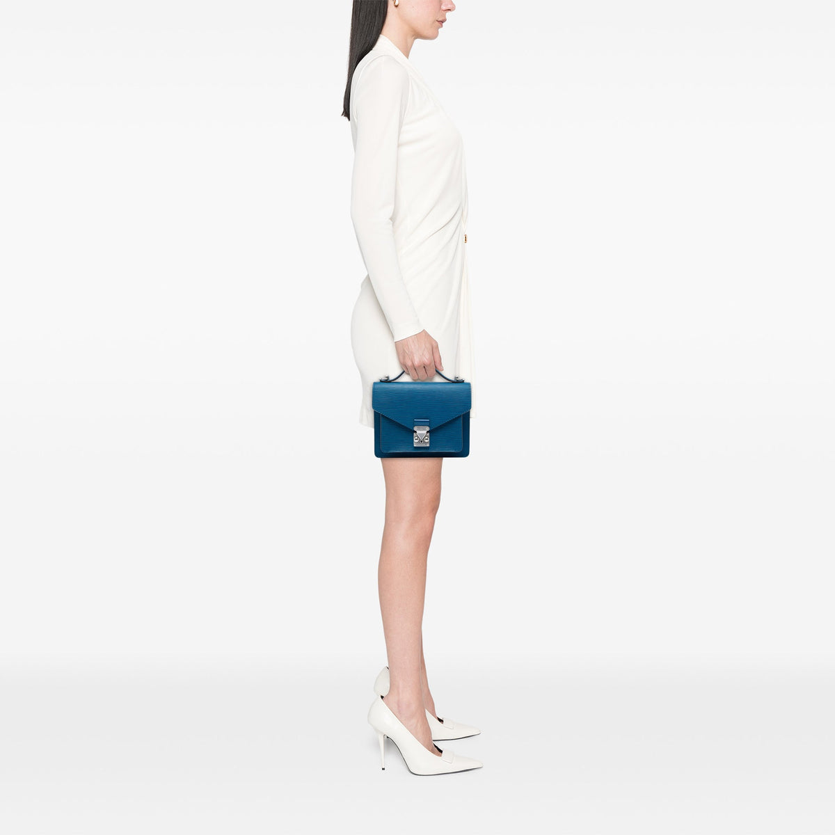 Louis Vuitton Epi Monceau BB — Blue