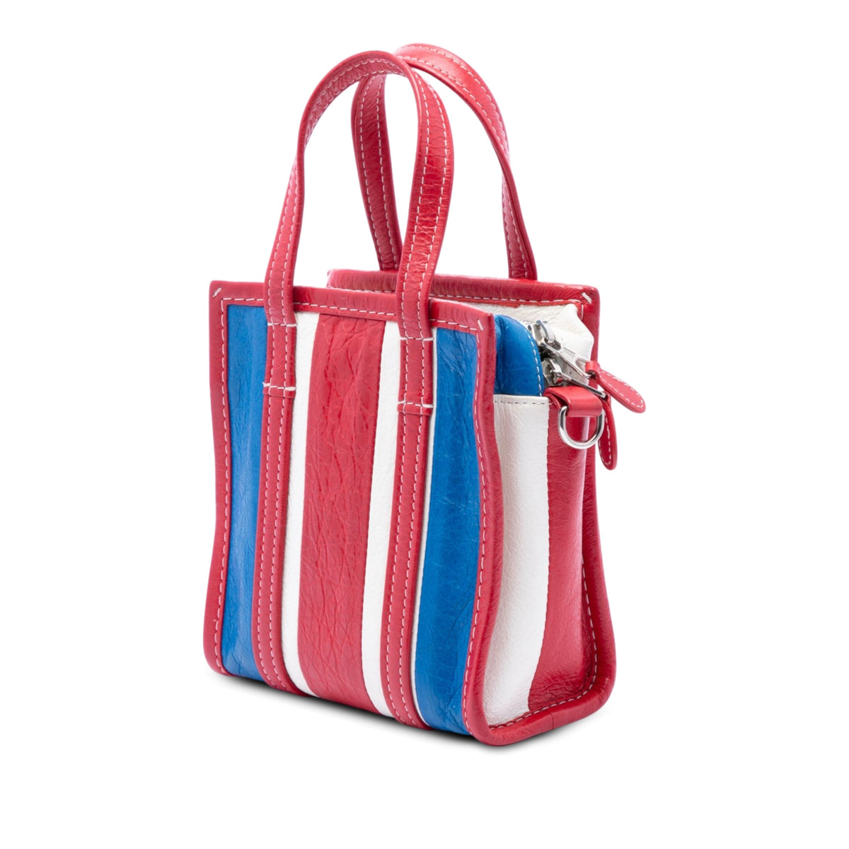 Balenciaga Lambskin Bazar Shopper Satchel XXS