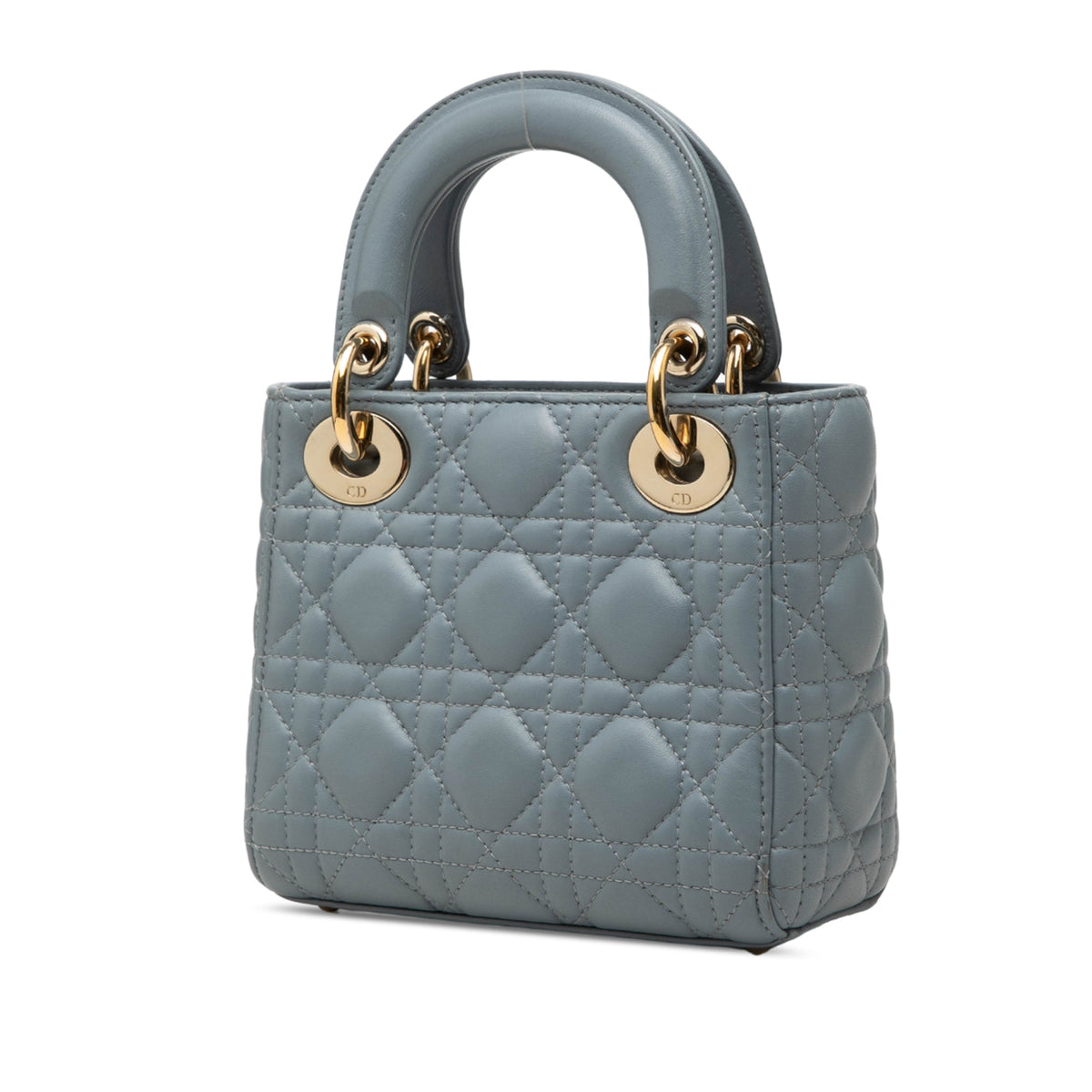 Dior Mini Lambskin Cannage Lady Dior