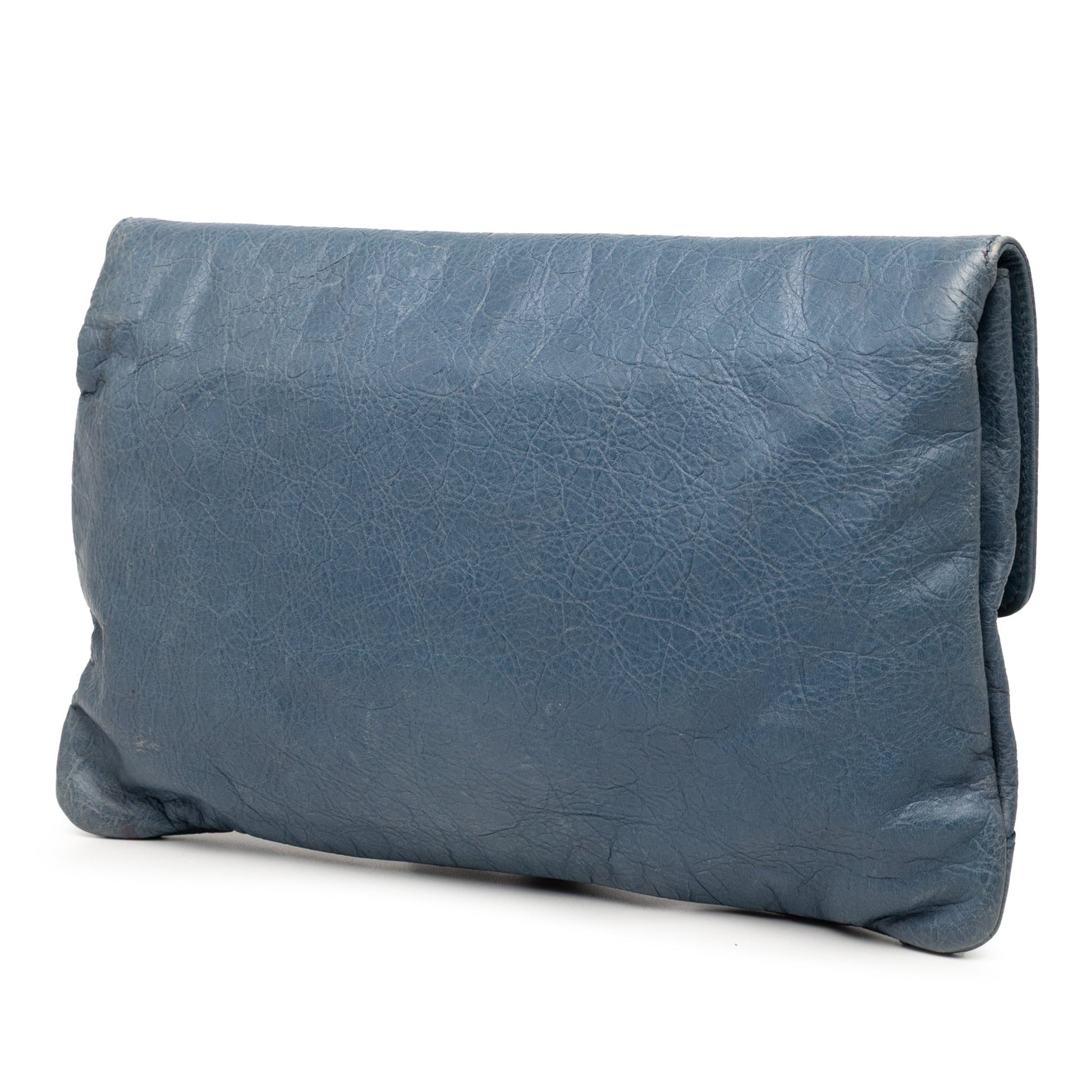 Balenciaga Lambskin Motocross Classic City Clutch