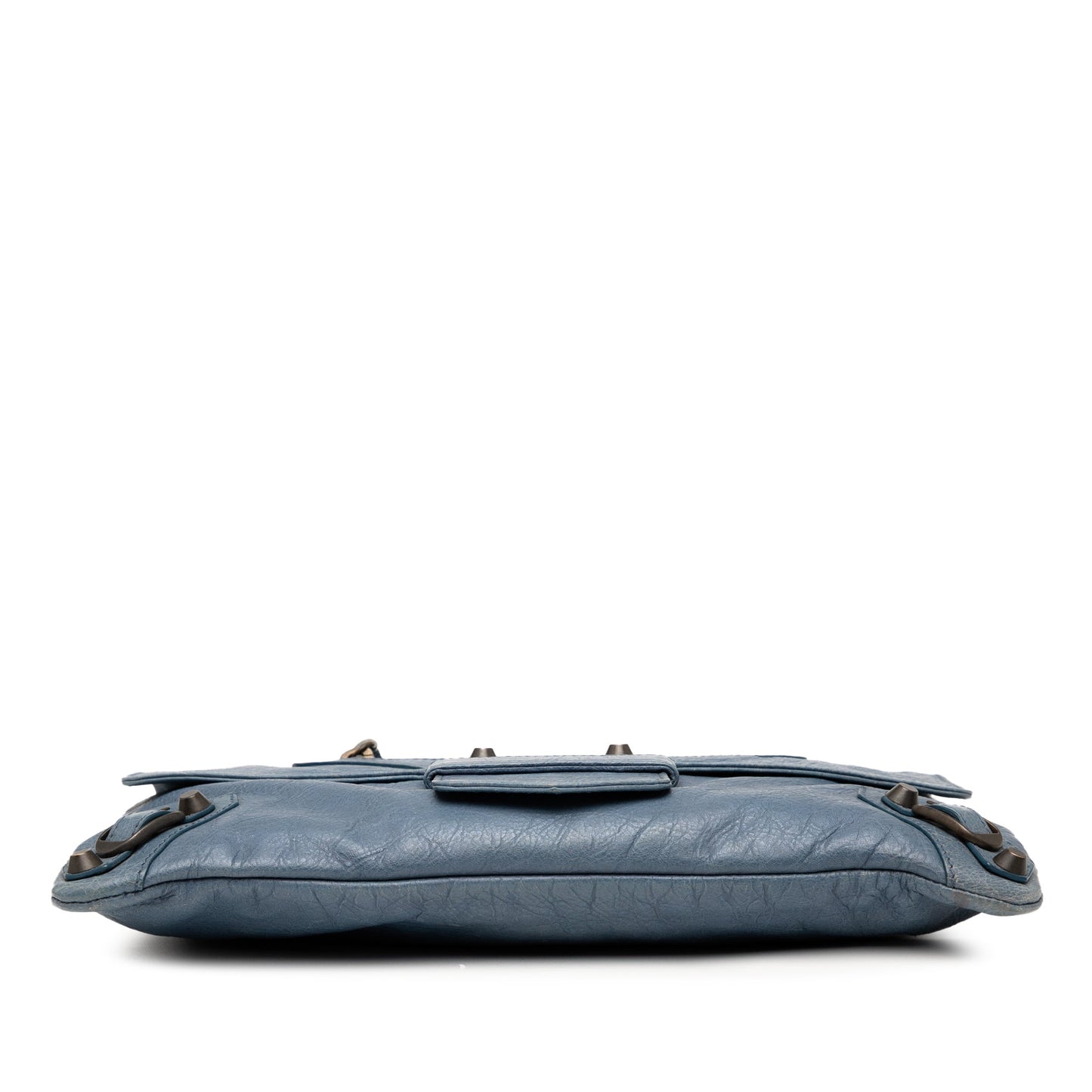 Balenciaga Lambskin Motocross Classic City Clutch