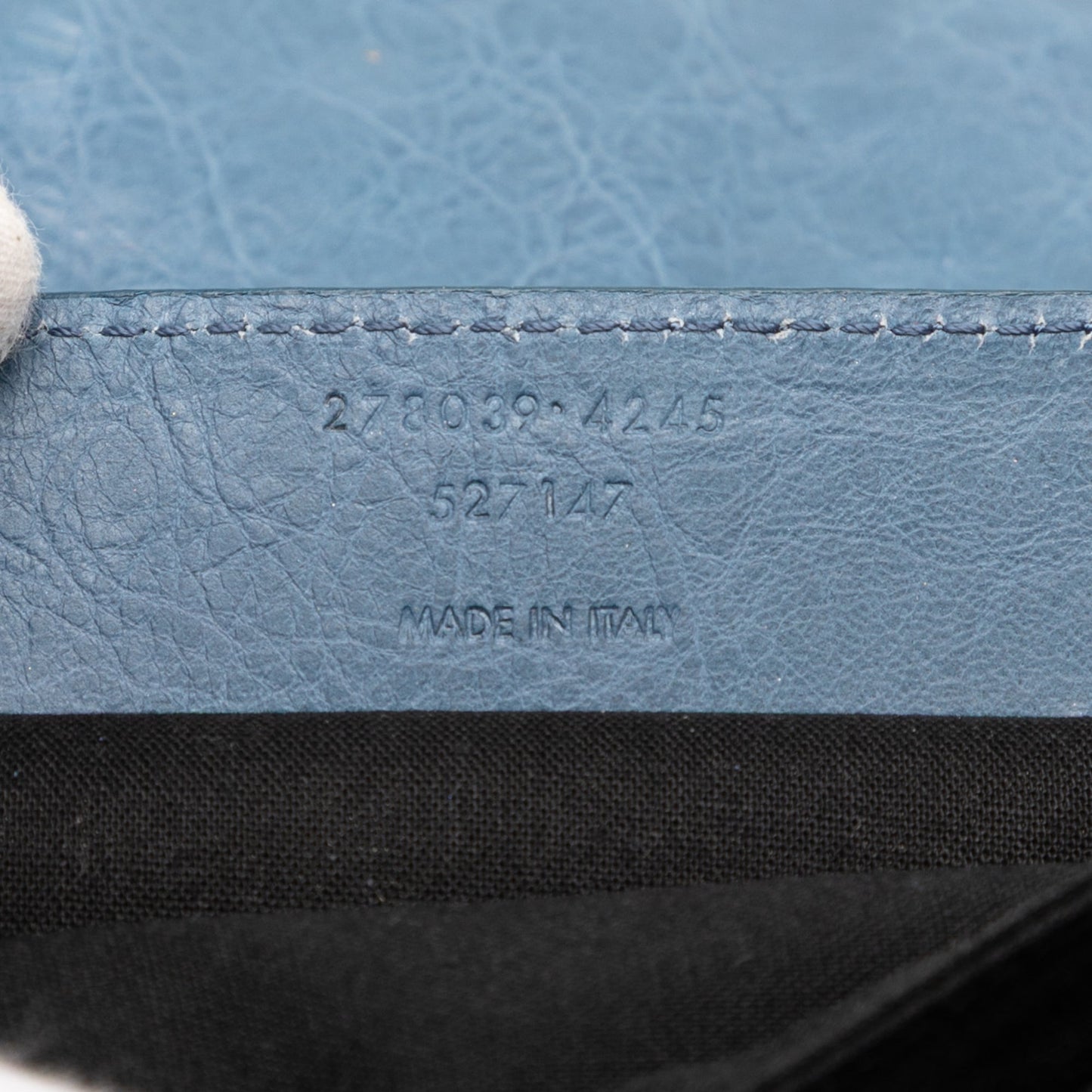 Balenciaga Lambskin Motocross Classic City Clutch
