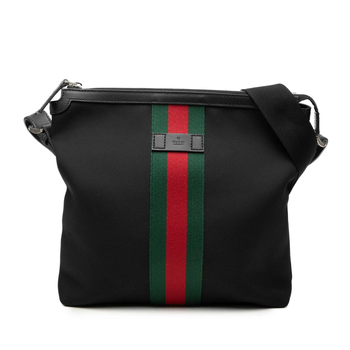 Gucci GG Techno Canvas Web Messenger Bag