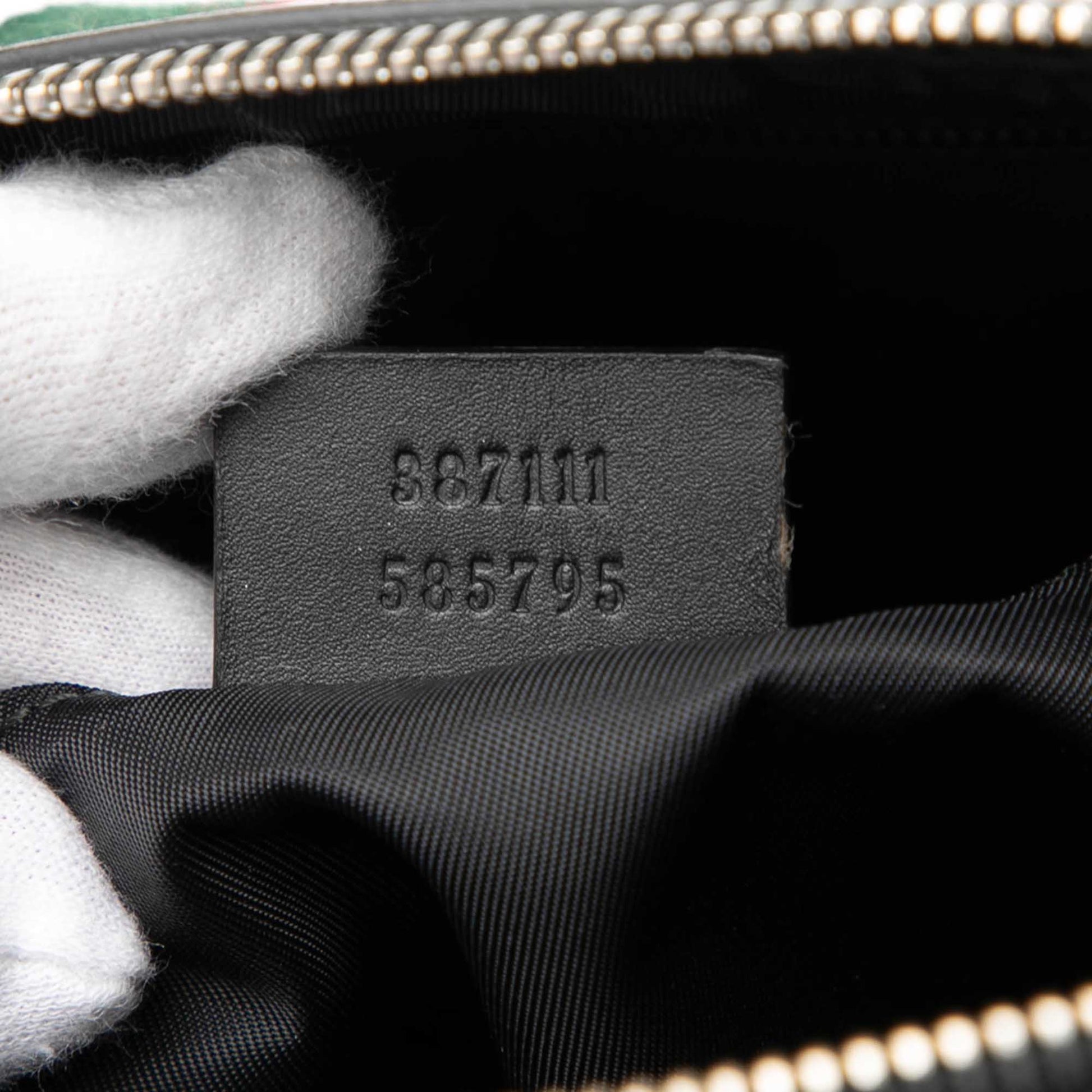 Gucci GG Techno Canvas Web Messenger Bag