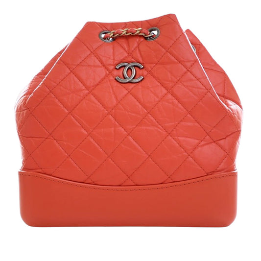 Chanel Small Aged Calfskin Gabrielle Backpack