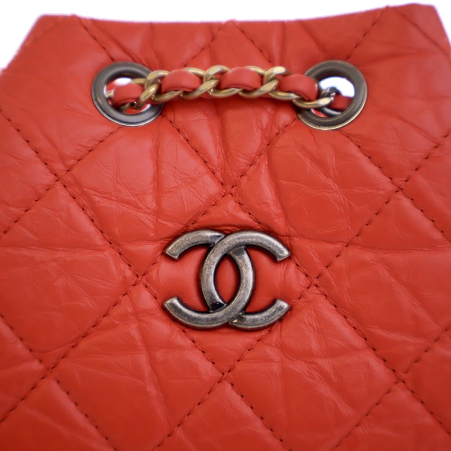 Chanel Small Aged Calfskin Gabrielle Backpack