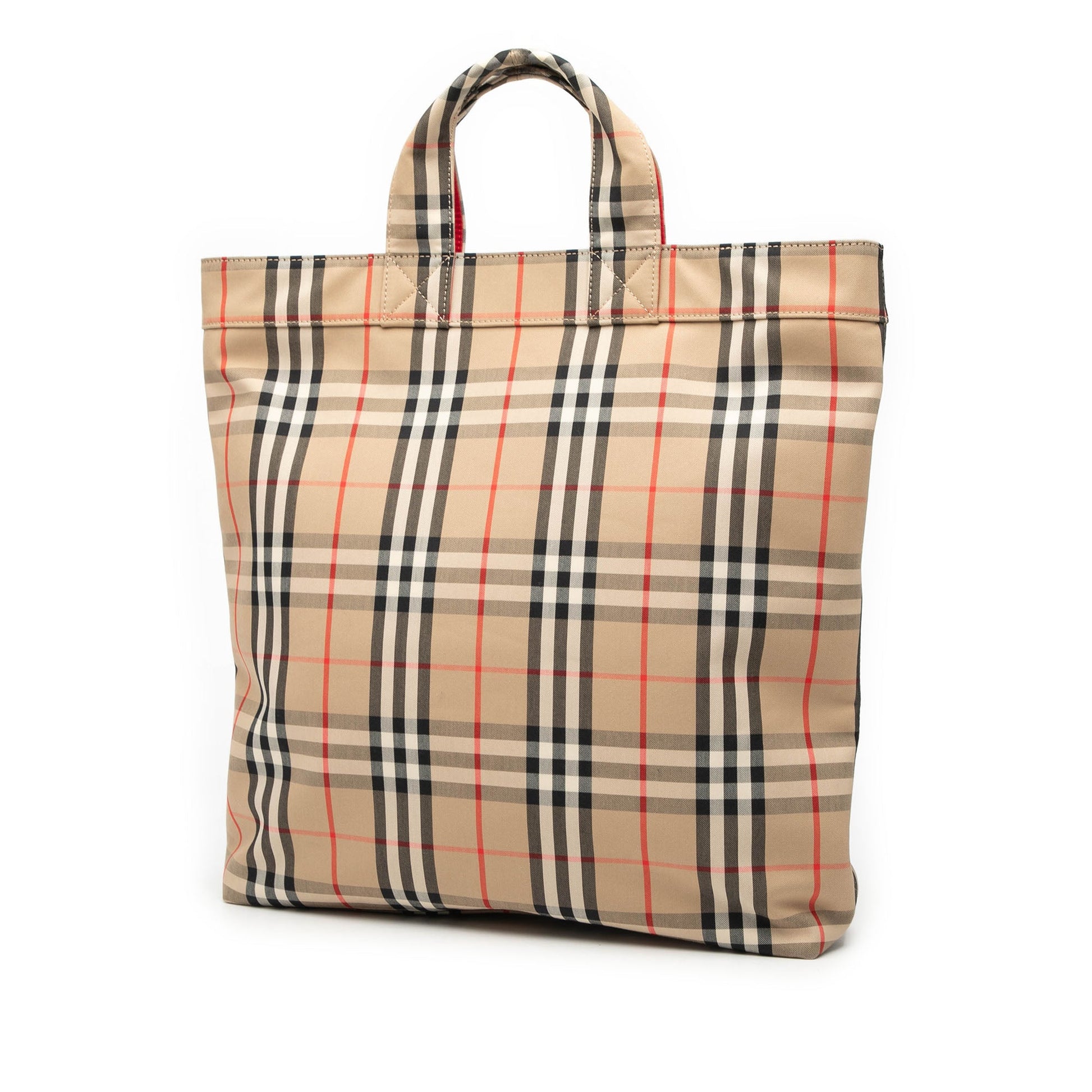 Burberry House Check Nylon Artie Satchel