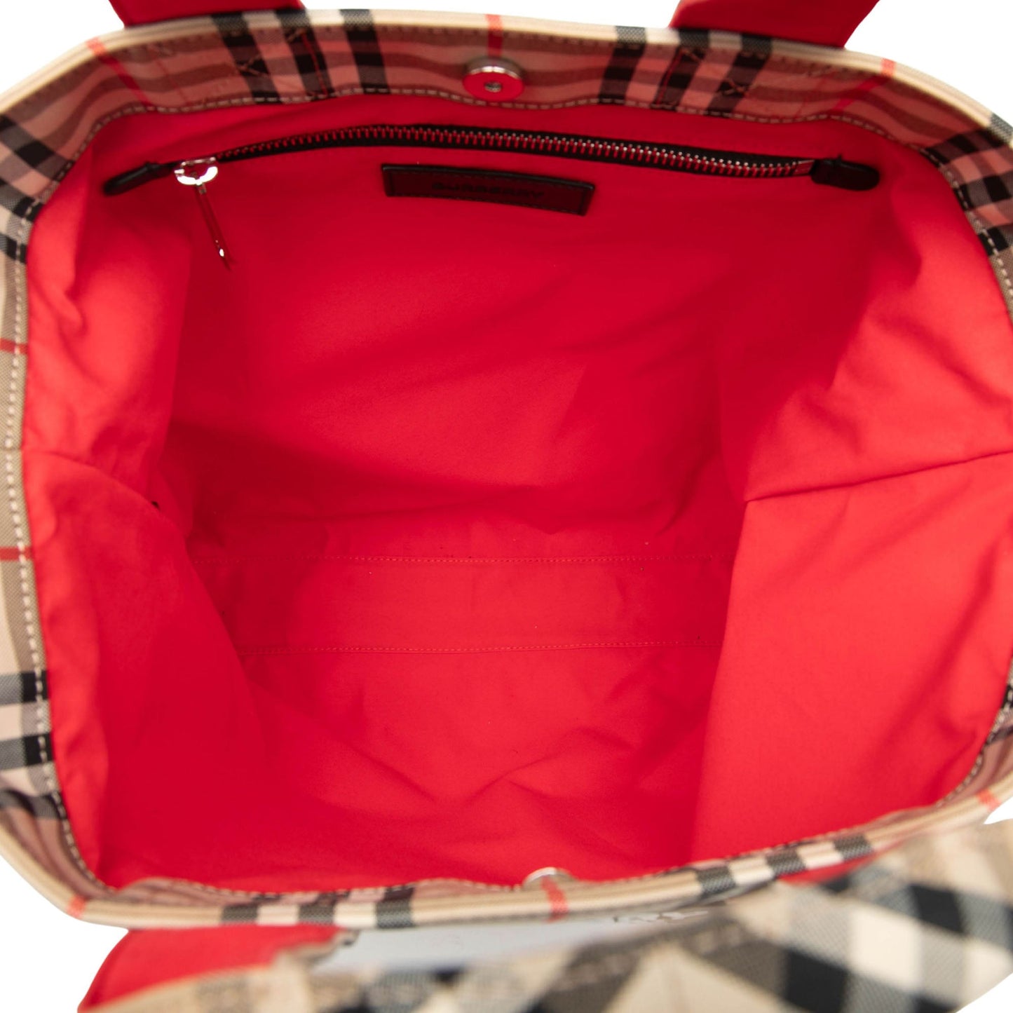 Burberry House Check Nylon Artie Satchel
