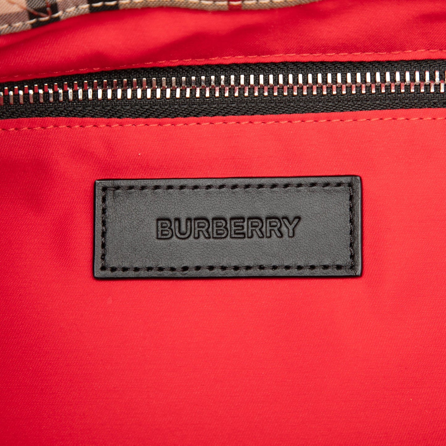 Burberry House Check Nylon Artie Satchel