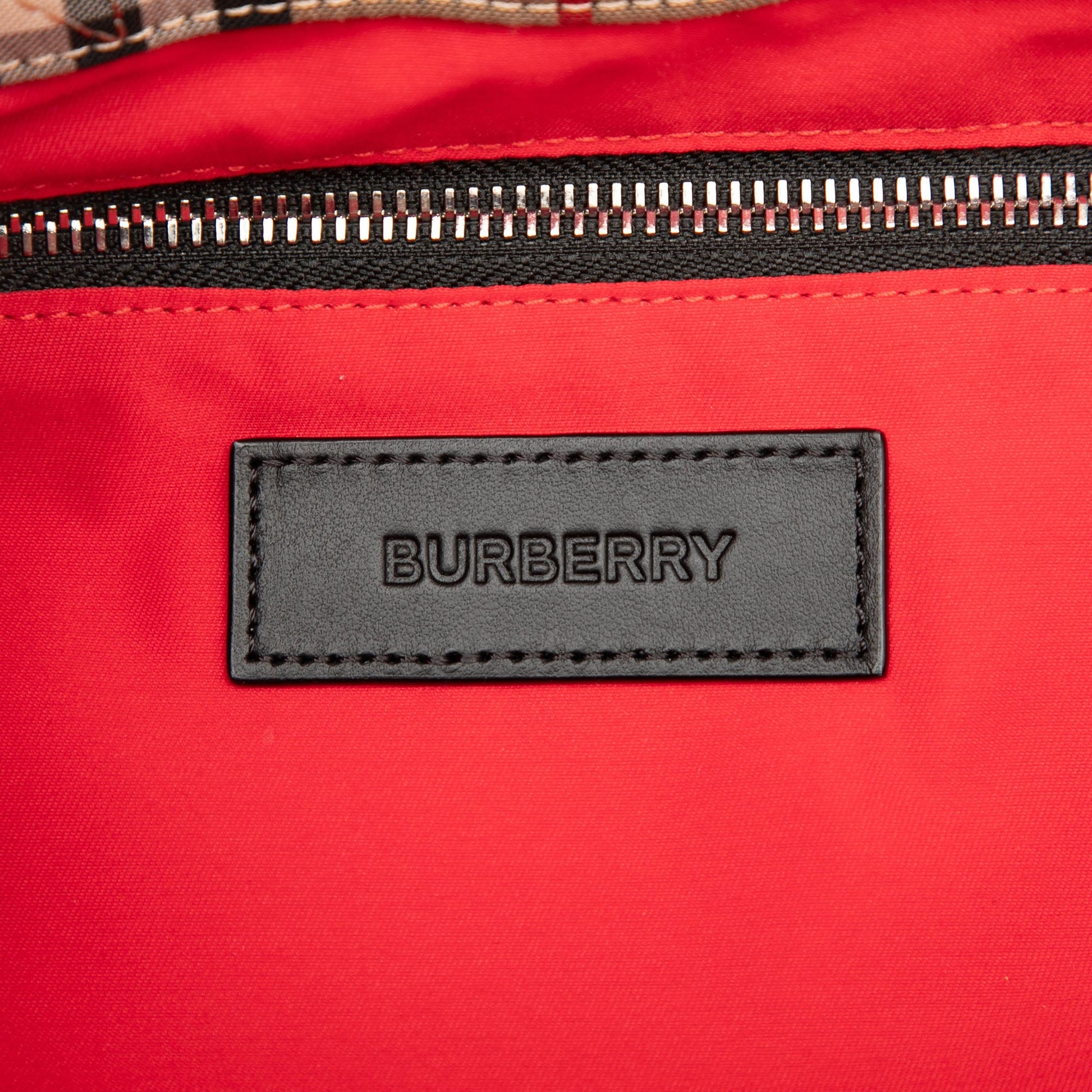 Burberry House Check Nylon Artie Satchel