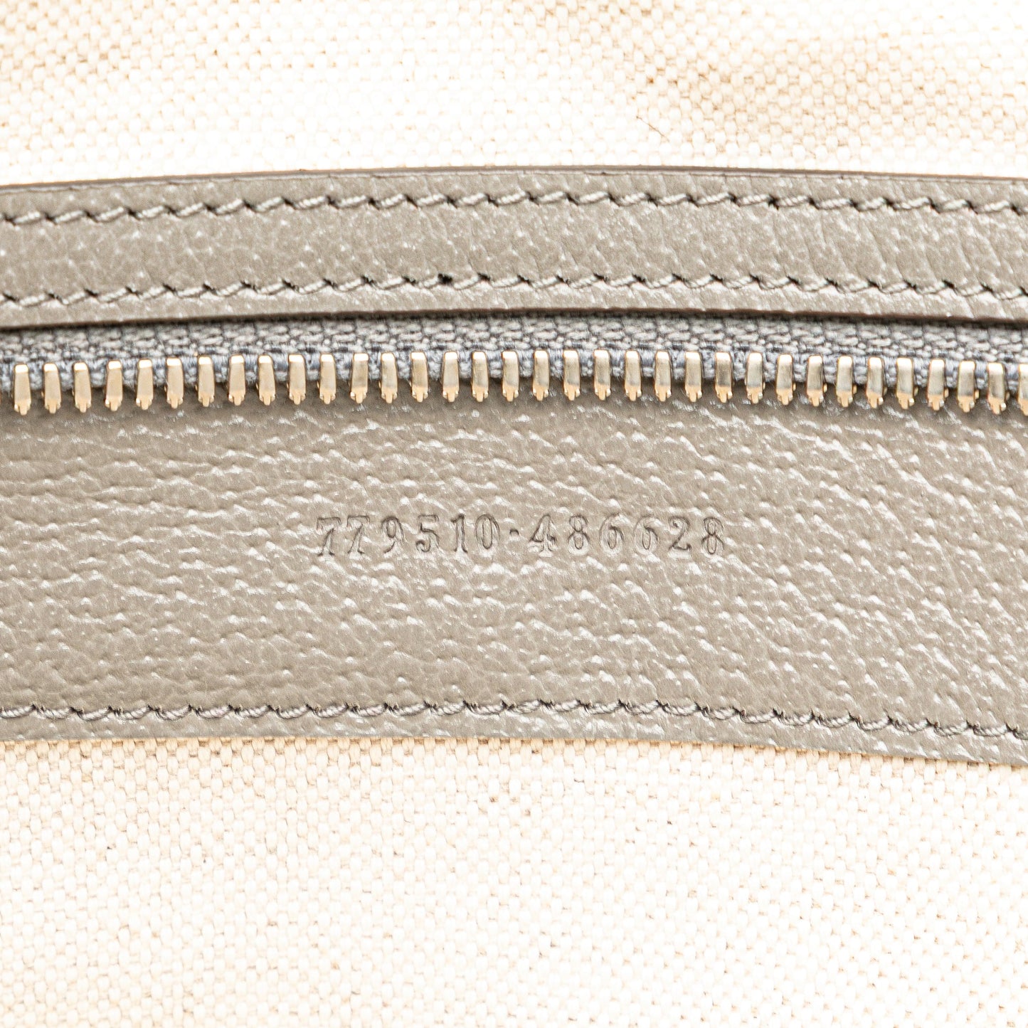 Gucci Canvas Embossed Logo Tote