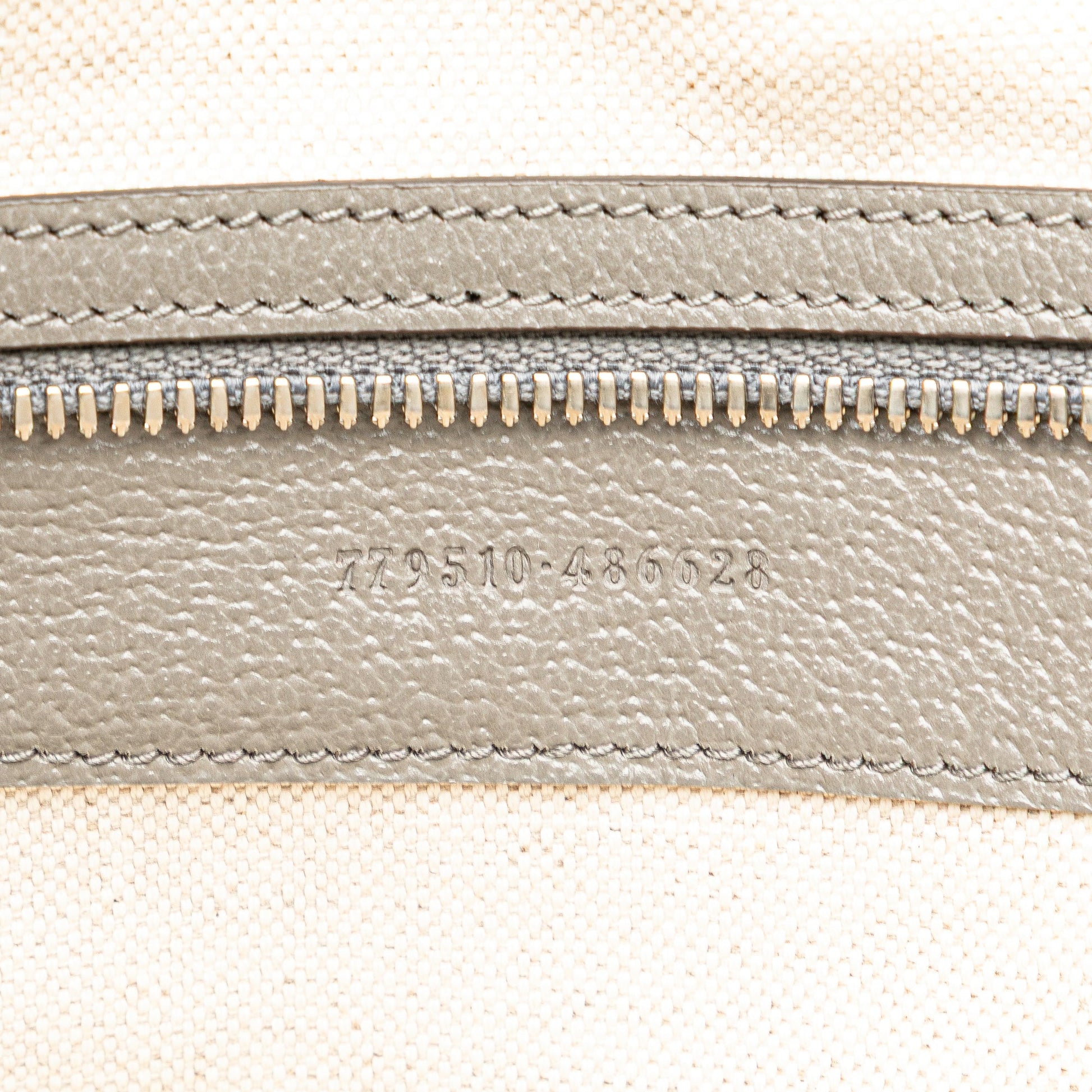 Gucci Canvas Embossed Logo Tote