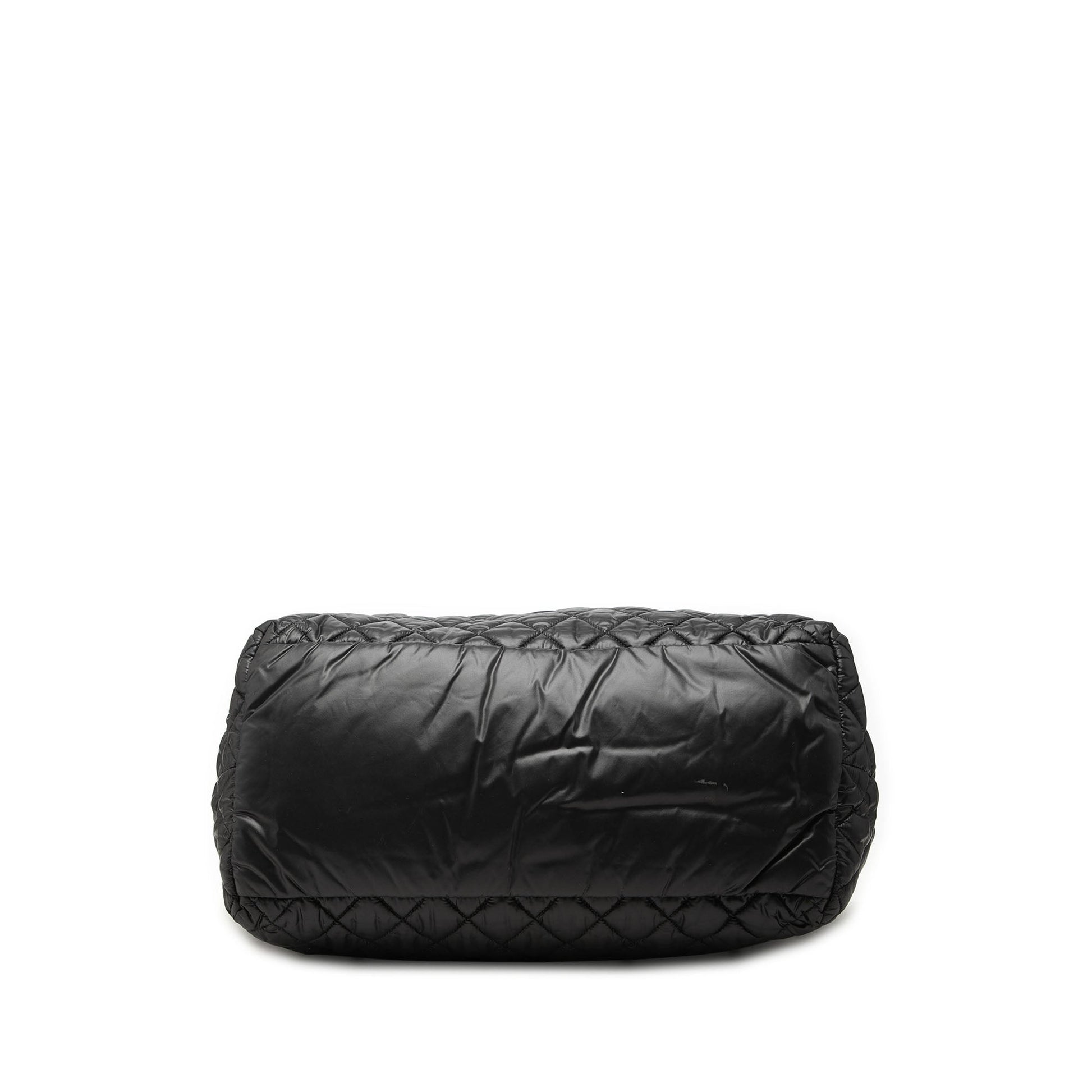 Chanel Large Quilted Nylon Reversible Coco Cocoon Tote