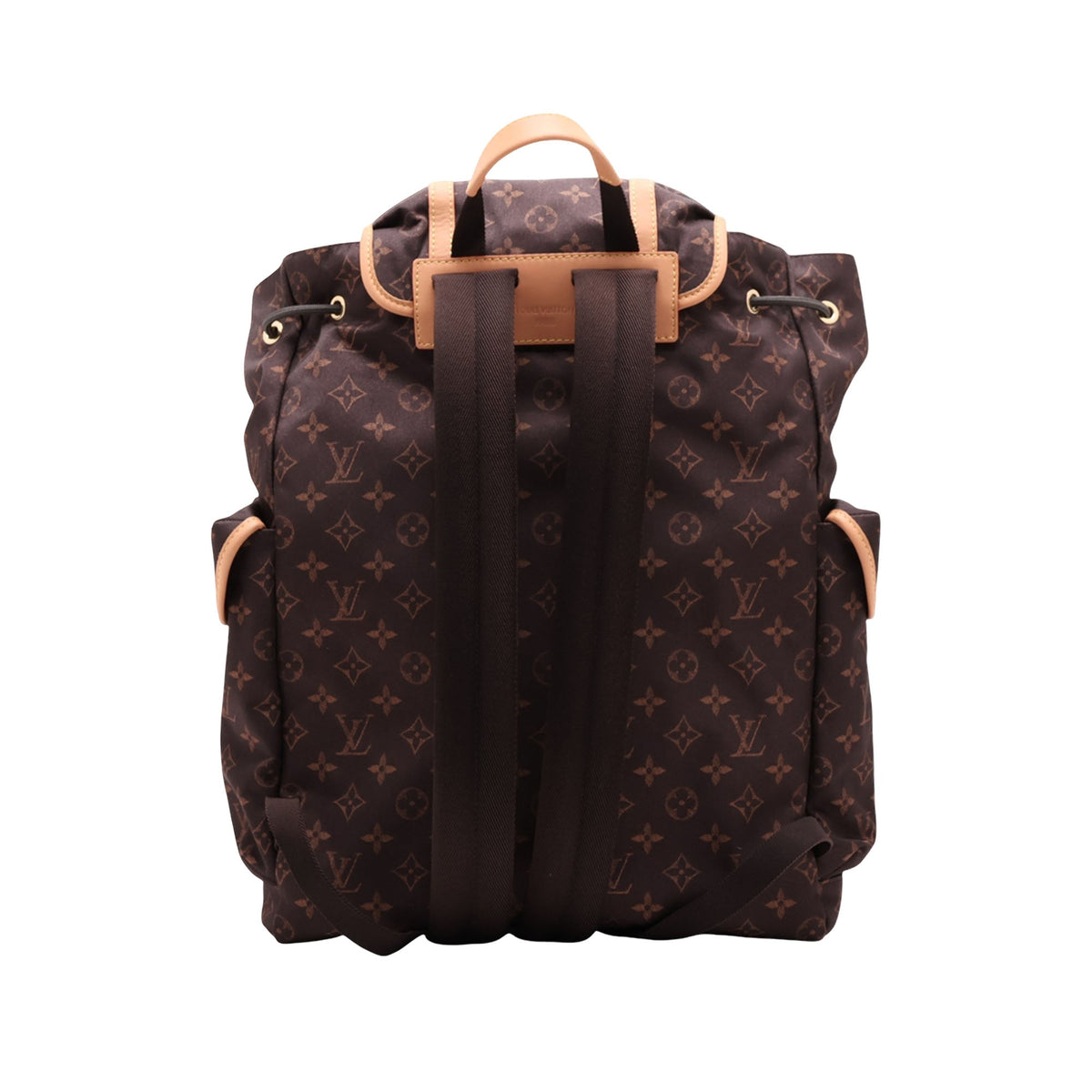 Louis Vuitton Monogram Silk Tech Christopher East West MM — Brown
