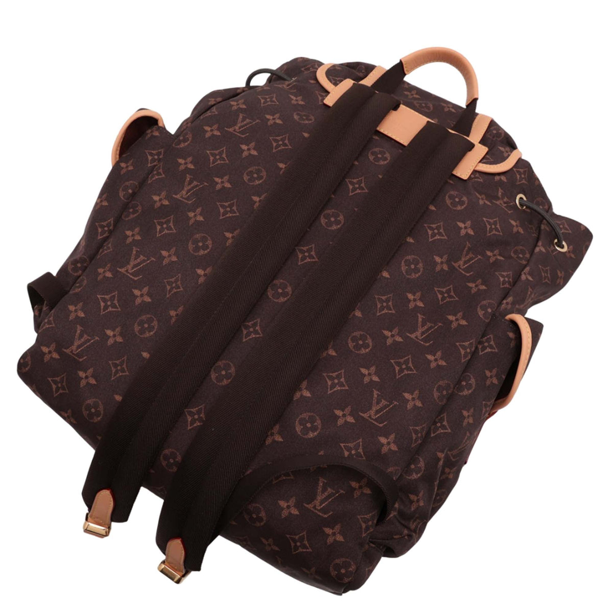 Louis Vuitton Monogram Silk Tech Christopher East West MM — Brown
