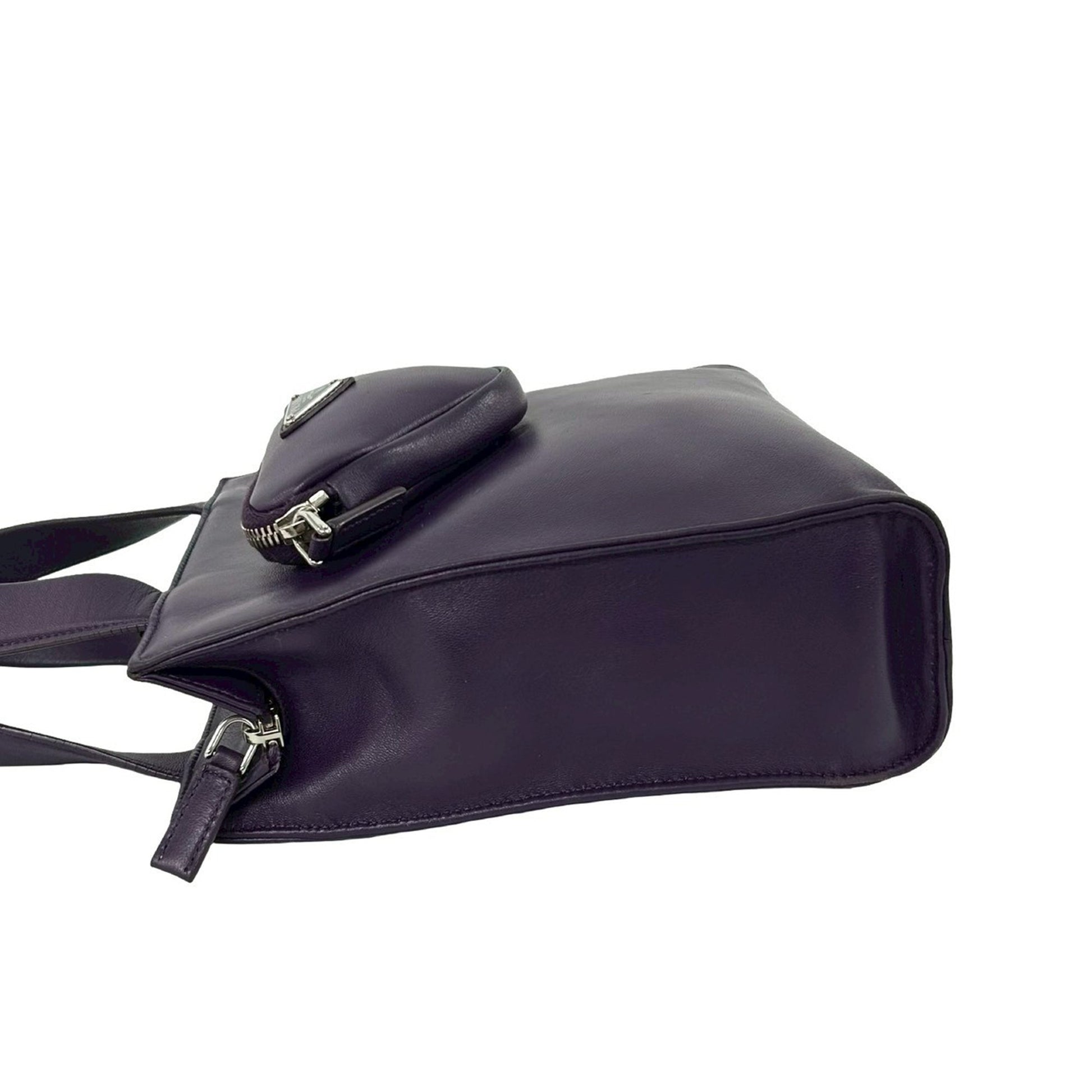 Prada Nappa Front Pocket Satchel