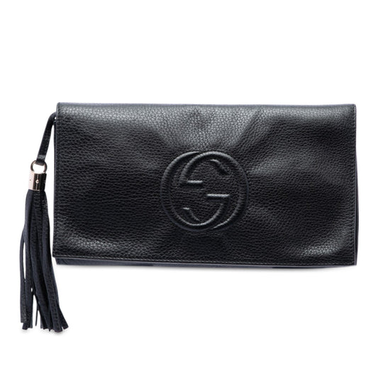 Gucci Calfskin Soho Disco Clutch