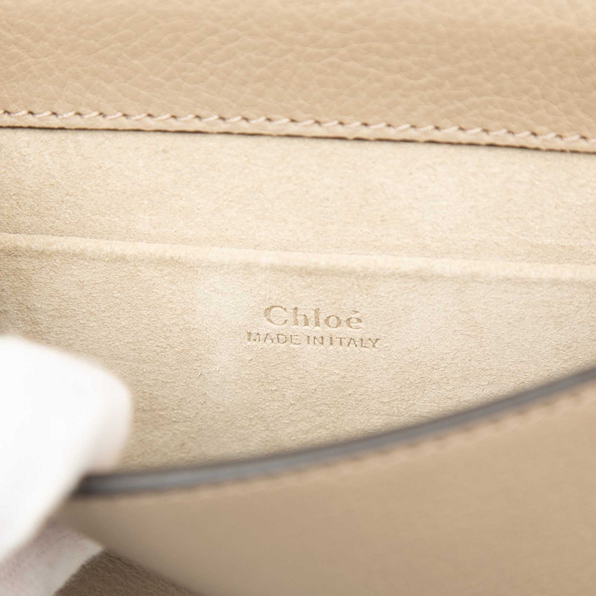 Chloé Small Leather Nile Bracelet Satchel